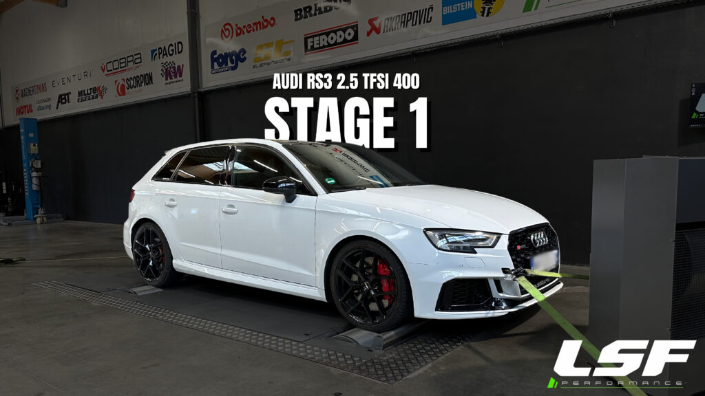 Stage 1 sur-mesure LSF - Audi RS3 2.5 TFSI 400 - Evian les Bains 