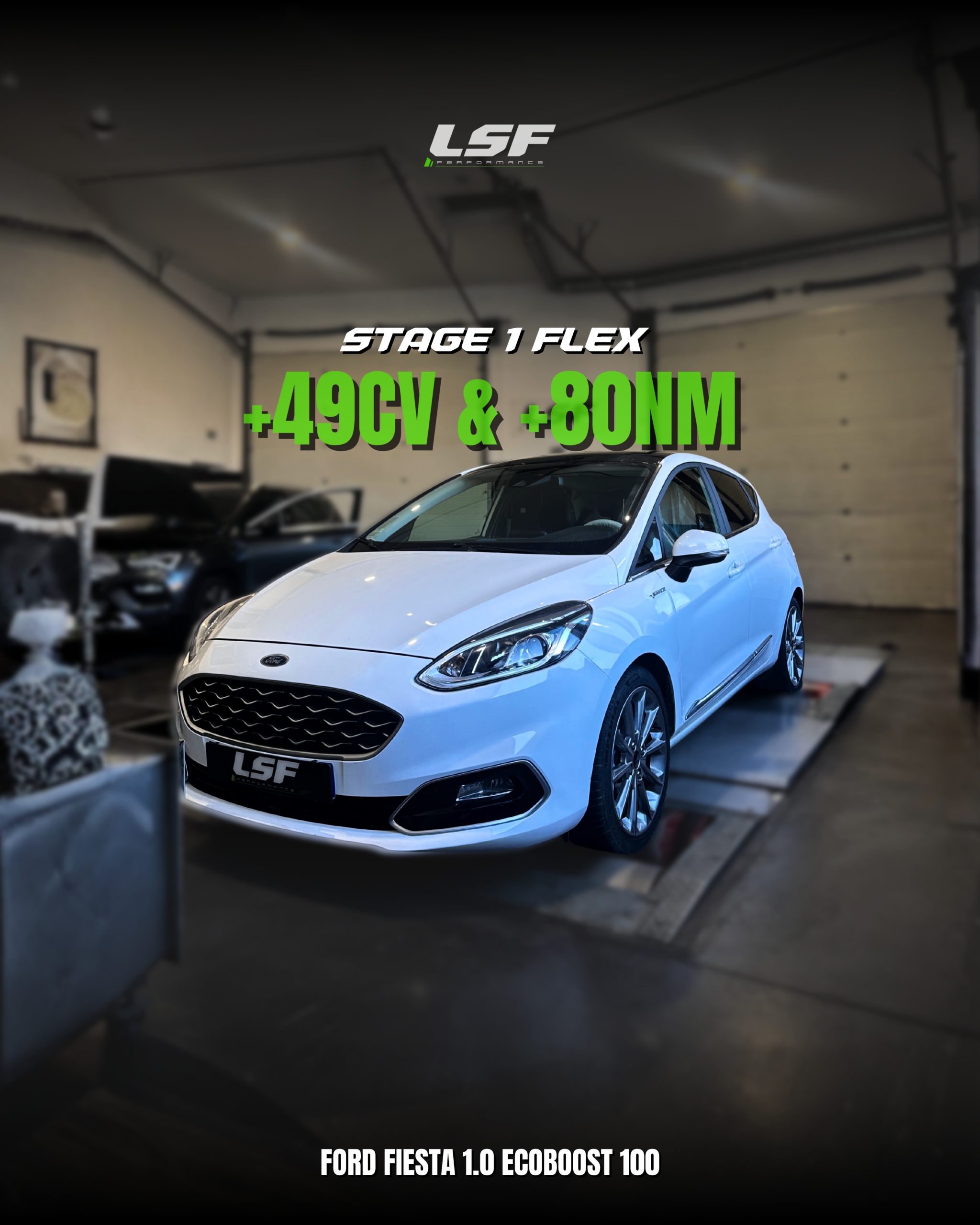 Reprogrammation moteur Stage 1 – Ford Fiesta – Avignon
