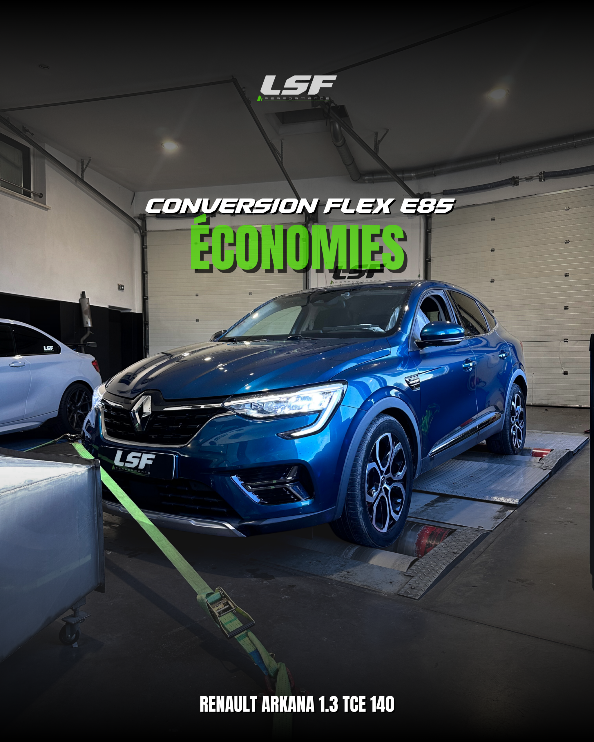 Faite des économies avec LSF Performance ! des conversion flexfuel sur mesure