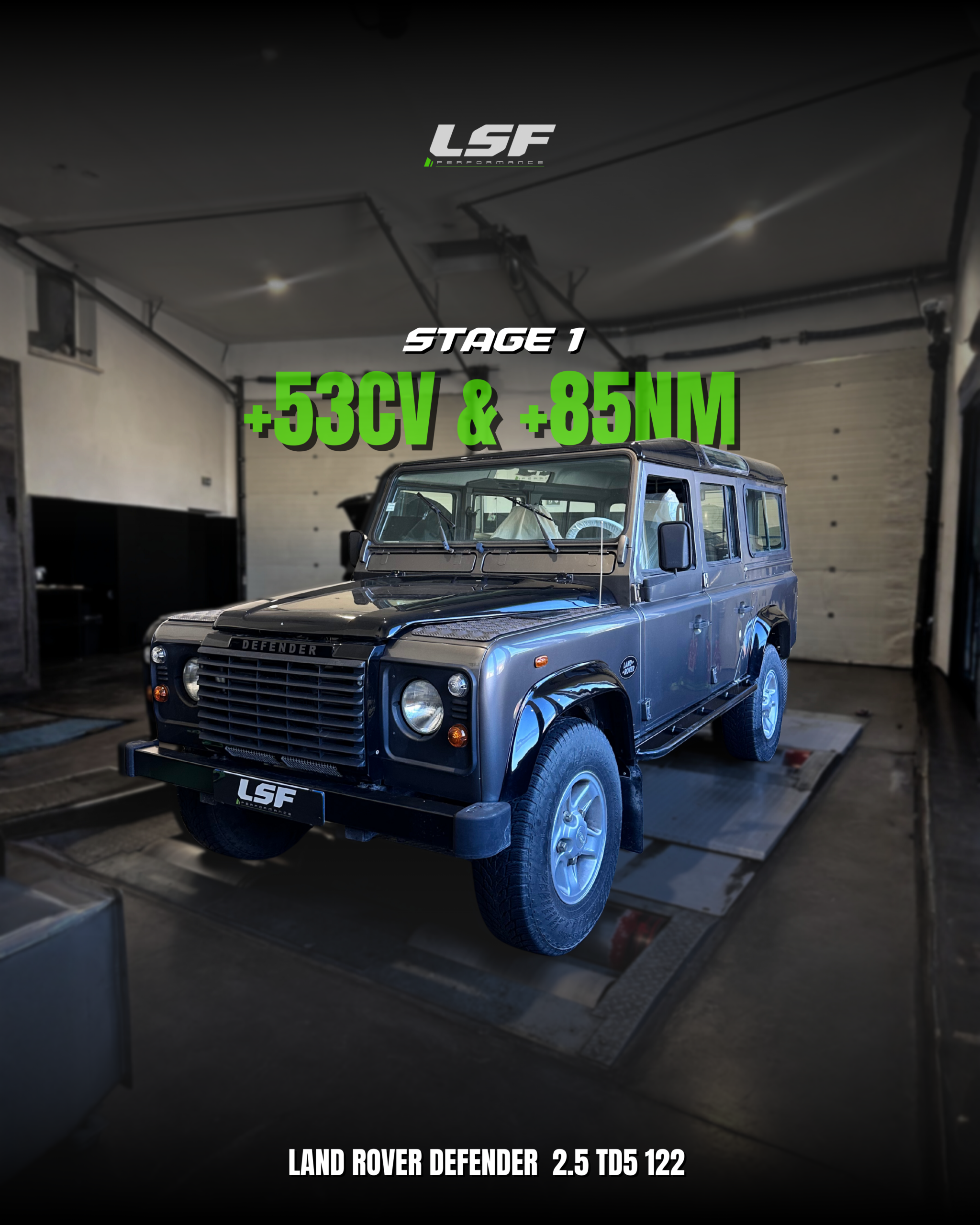 Reprogrammation Stage 1 - Land Rover Defender by LSF