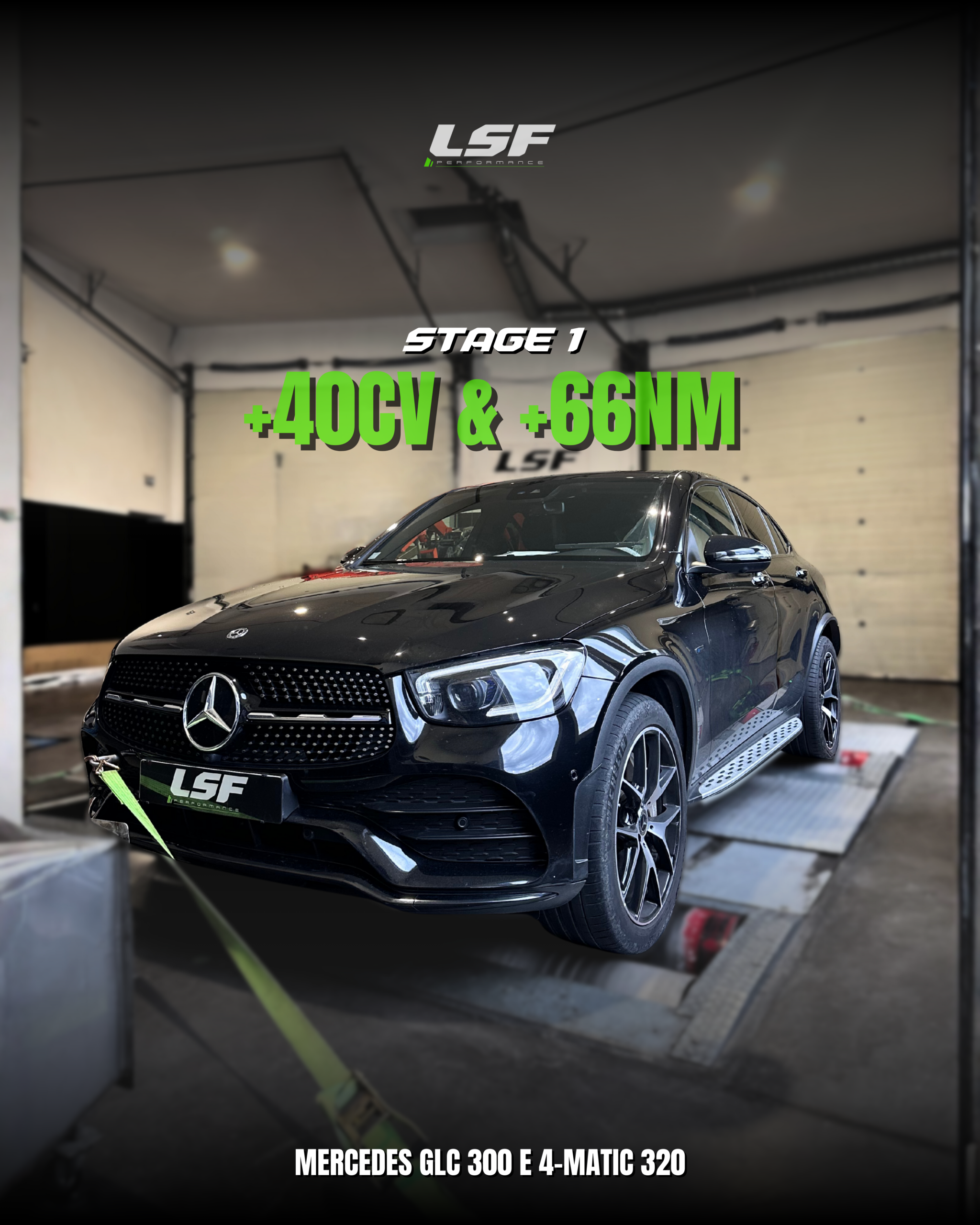 Reprogrammation moteur sur mesure et sur banc de puissance stage 1 - LSF PERFORMANCE