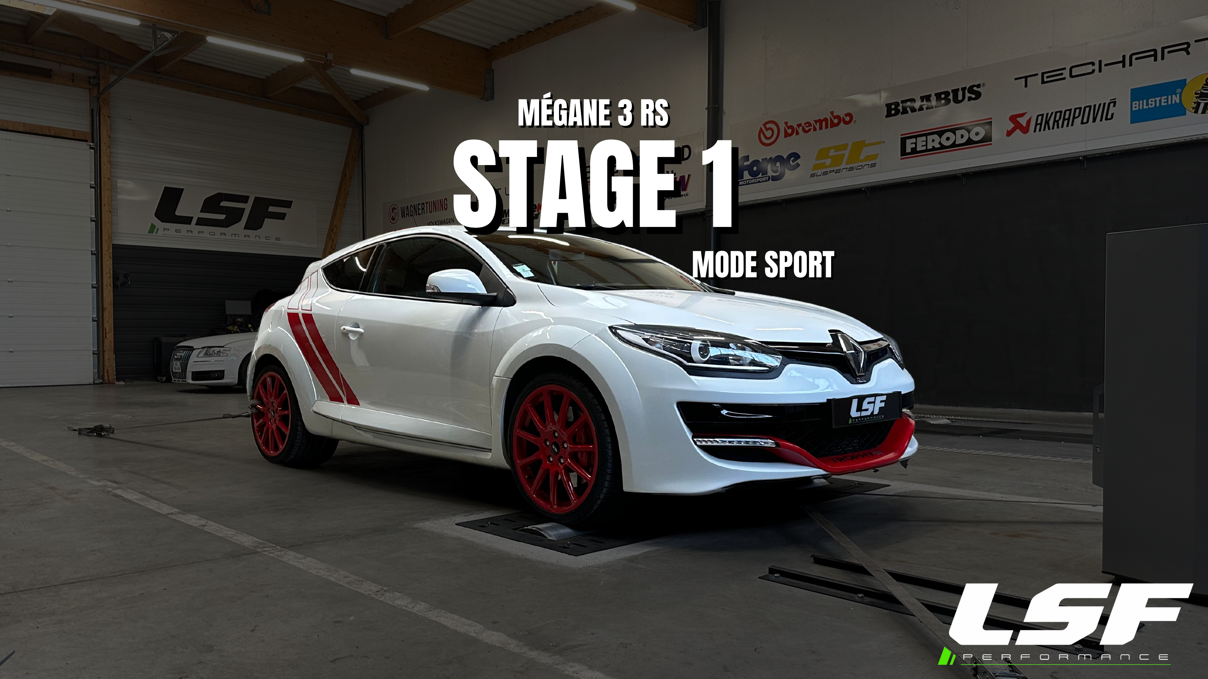 Stage 1 avec mode Sport pour cette Renault Mégane 3 RS à Thonon-les-Bains : 319 cv et 472 Nm en mode Sport, puissance stock en mode normal. Optimisation sur-mesure signée LSF Performance. #OptimisationMoteur #Megane3RS #LSFPerformance