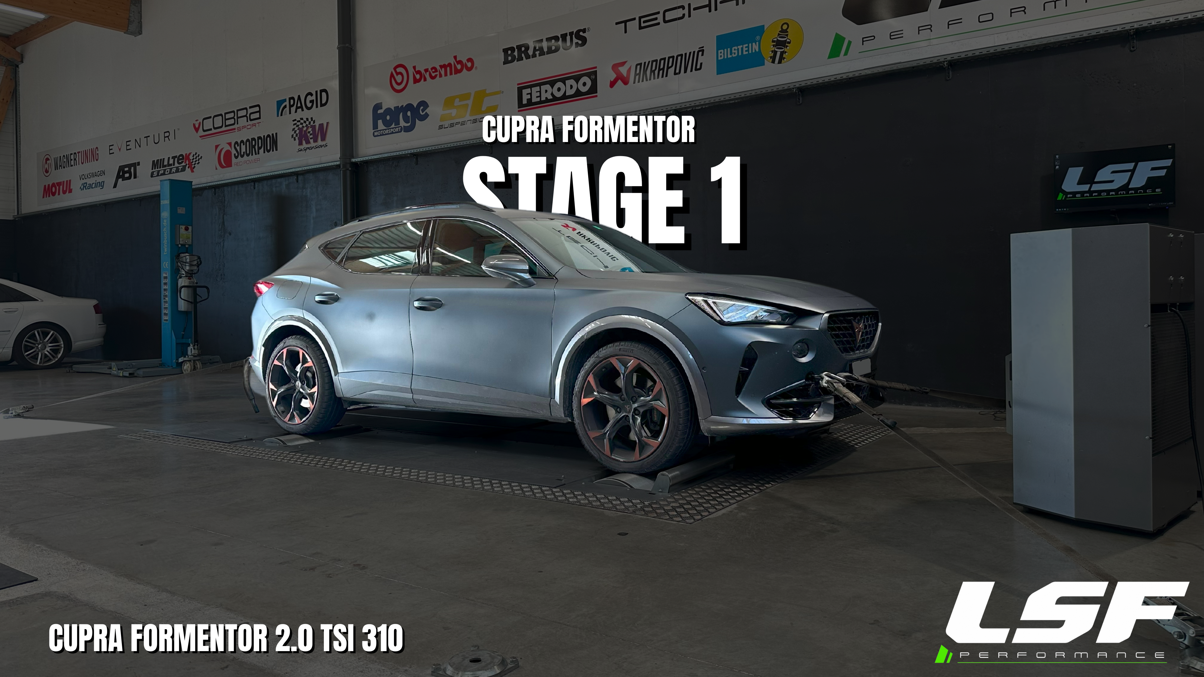 Transformez votre Cupra Formentor avec notre Stage 1 sur-mesure pour des gains de puissance impressionnants : 342 ch à 380 ch et 470 Nm à 544 Nm.