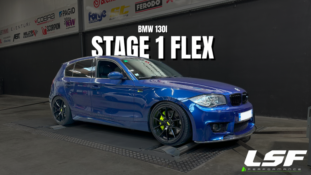 "Stage 1 FlexFuel pour cette BMW 130i à Thonon : 265 cv et 310 Nm. Une optimisation sur-mesure signée LSF Performance pour des performances et une économie au top. #OptimisationMoteur #BMW130i #LSFPerformance"
