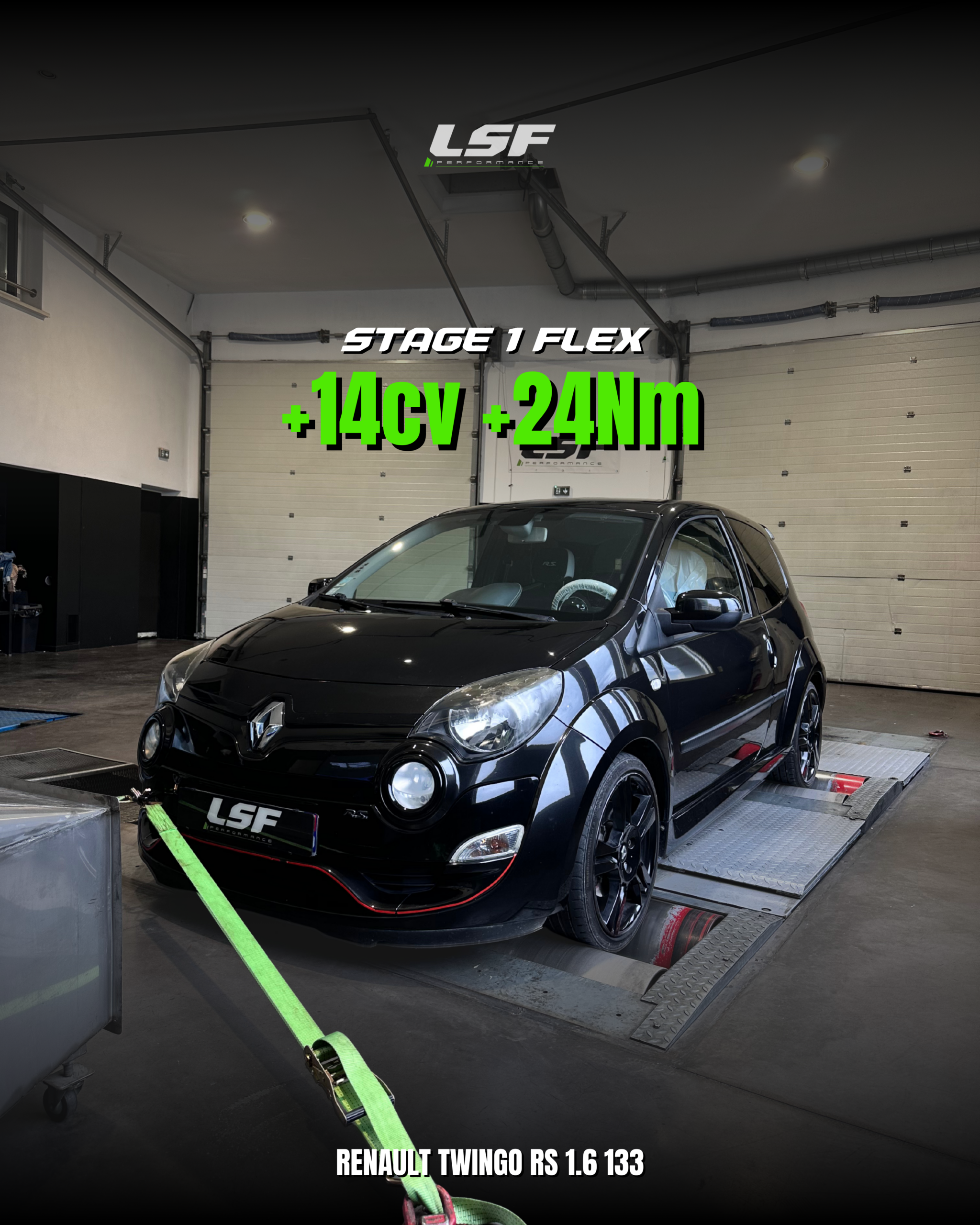 Renault Twingo RS 1.6 133 Stage 1 Flex LSF Performance