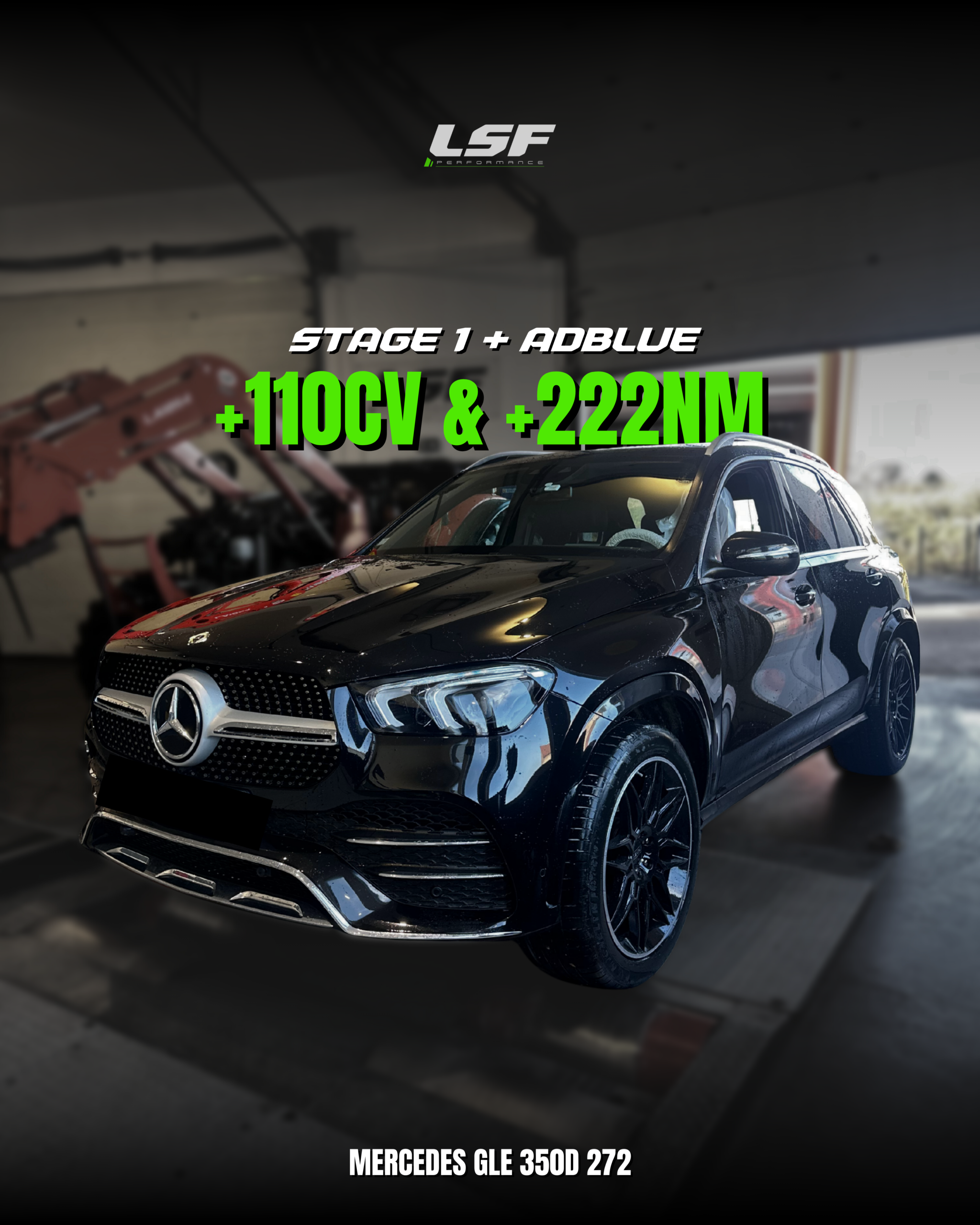 Stage 1 + Solution AdBlue – Mercedes GLE – Bouches du Rhône