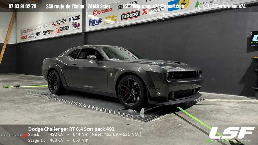 LSF Performance - Dodge Challenger RT 6.4 Scat Pack 492