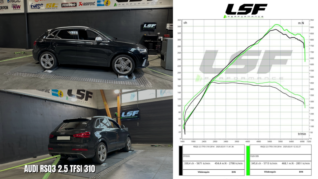 Reprogrammation Stage 2 sur-mesure pour cette Audi A3 1.6 TDI : +15 ch et +14 Nm pour une conduite plus dynamique et réactive