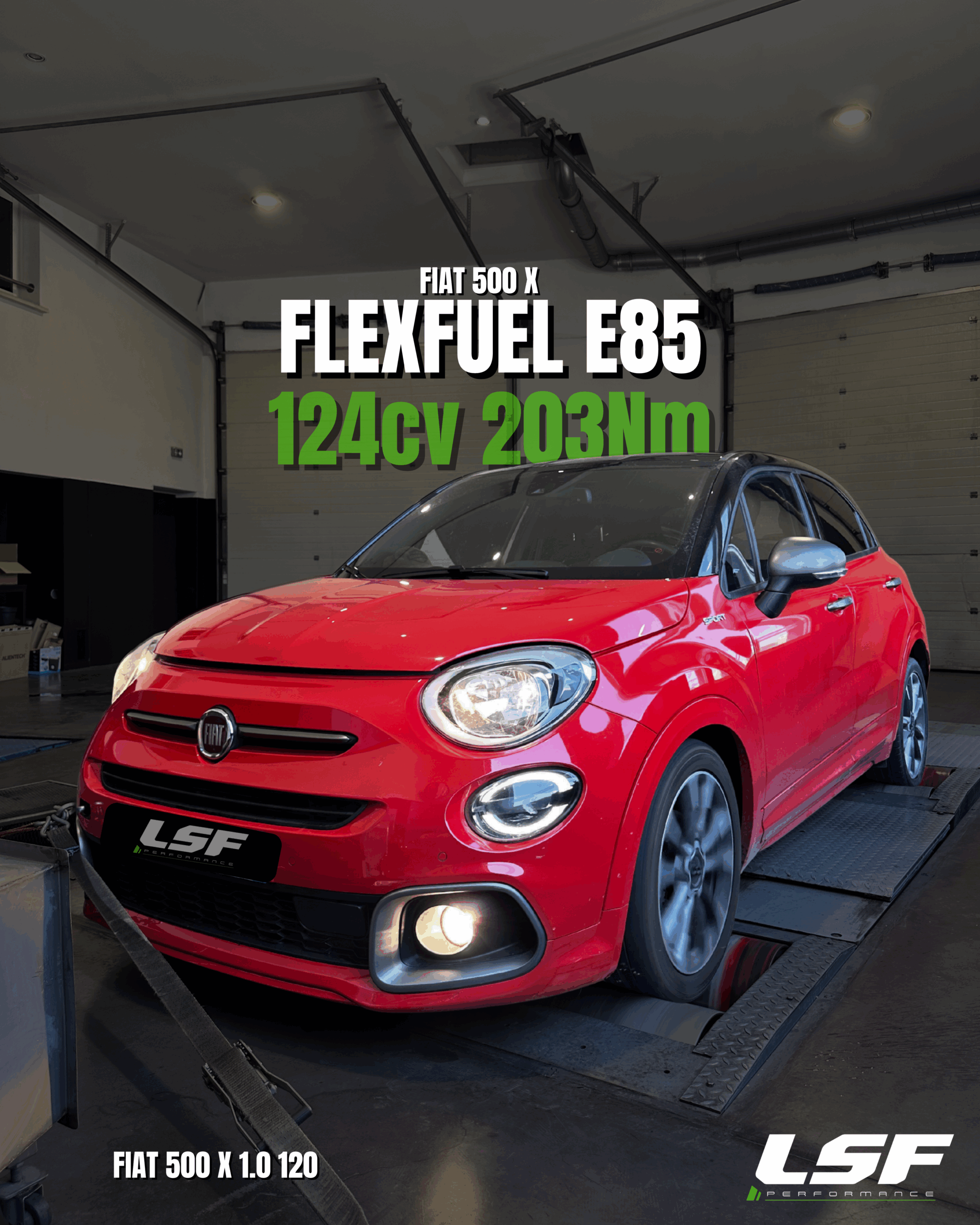 Conversion FlexFuel sur cette Fiat 500X 1.0 essence ➡️ Économies à la pompe ➡️ Compatible SP95 / SP98 / E85 ➡️ Aucune perte de performance 📍 Conversion réalisée par LSF Performance 13 à Salon-de-Provence (13) – Bouches-du-Rhône 🔍 #FlexFuelFiat500X #ConversionEthanol #FiatSalonDeProvence #LSFPerformance #BioethanolE85