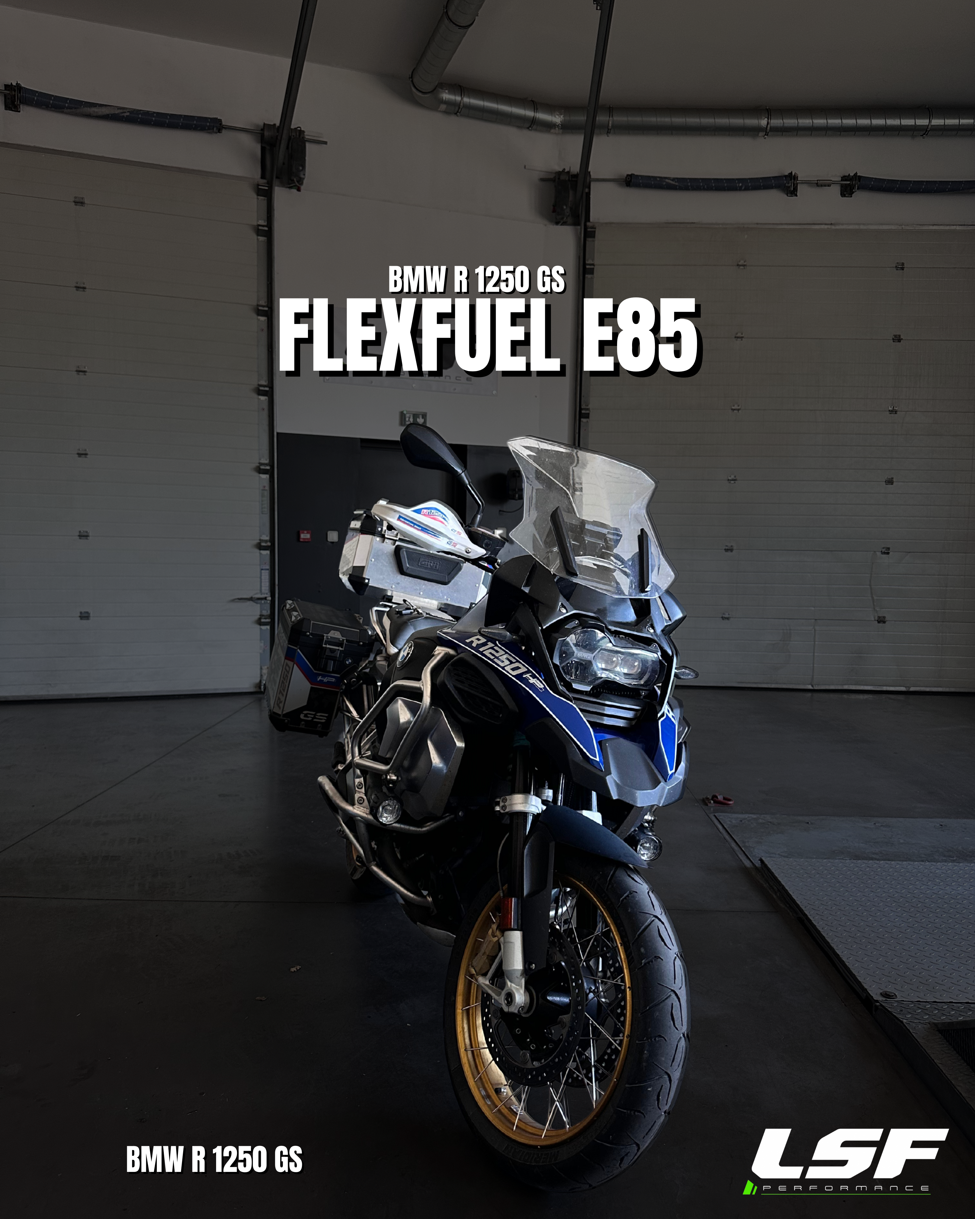 Moto BMW R1250 GS - Conversion Flex Fuel