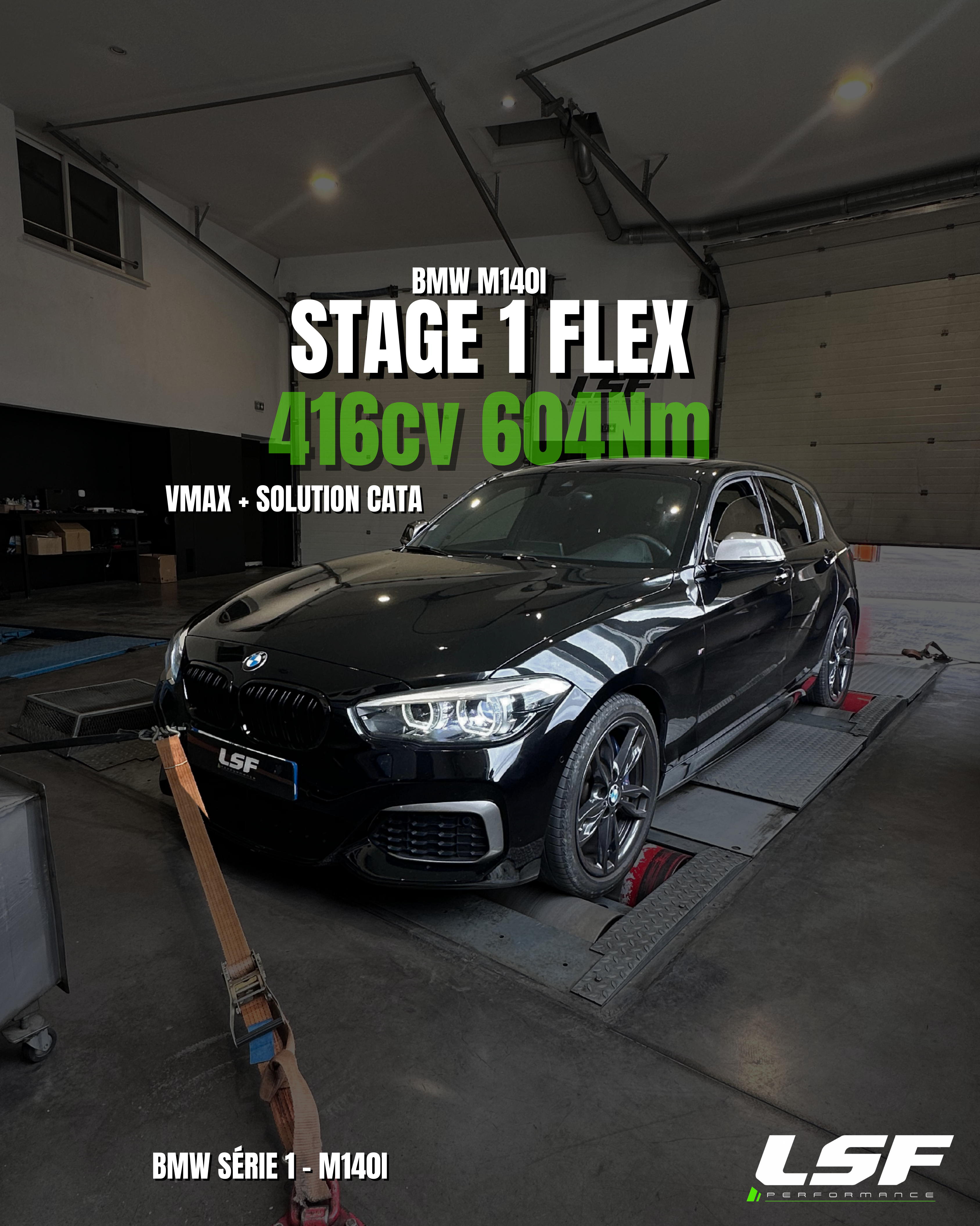 Reprogrammation moteur Stage 1 FlexFuel E85 – BMW M140i – Montpellier