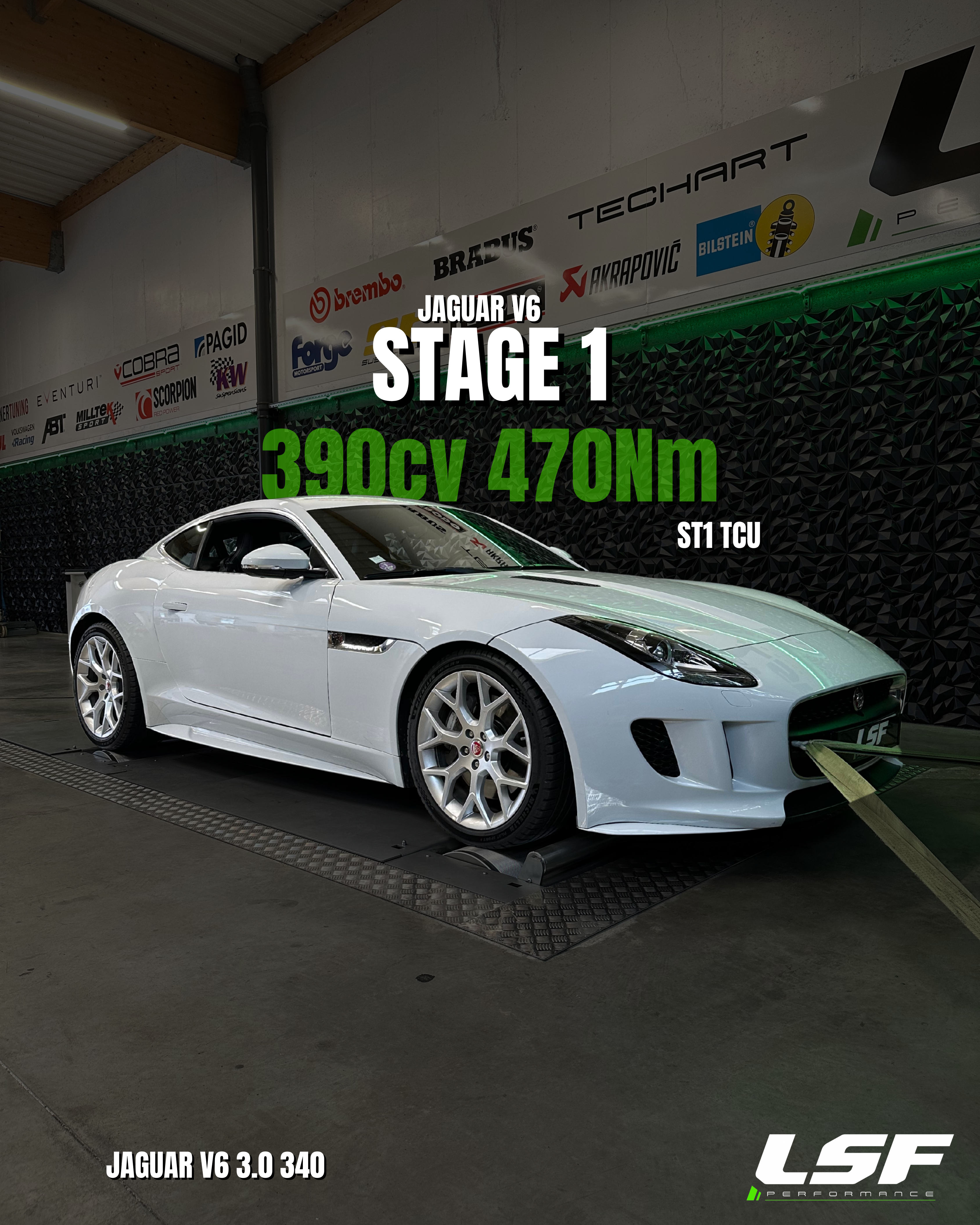 Reprogrammation complète moteur et boite sur Jaguar V6 3.0 340 – Haute Savoie