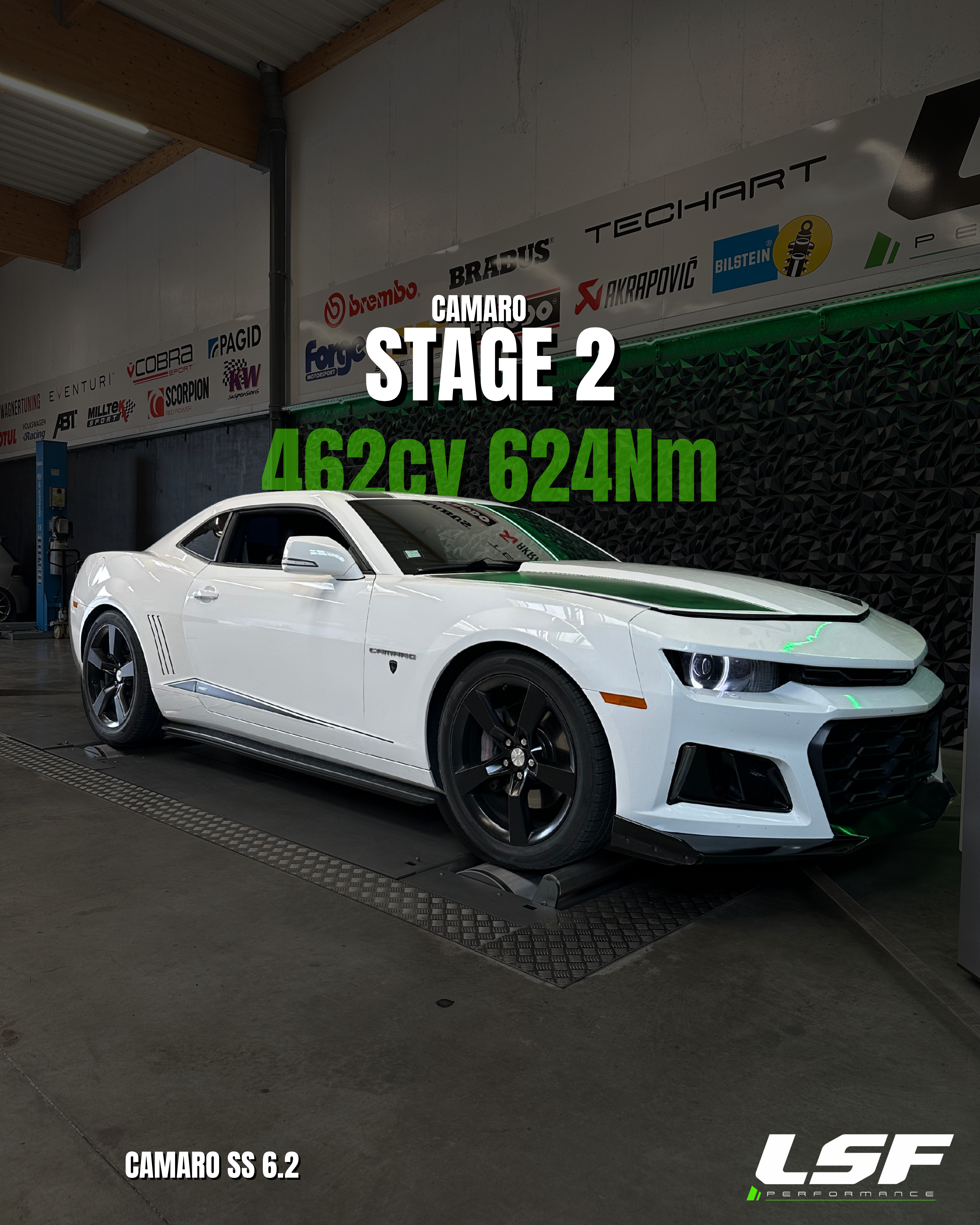 Reprogrammation Stage 2 Sur- Mesure – Camaro SS 6.2 – Haute Savoie