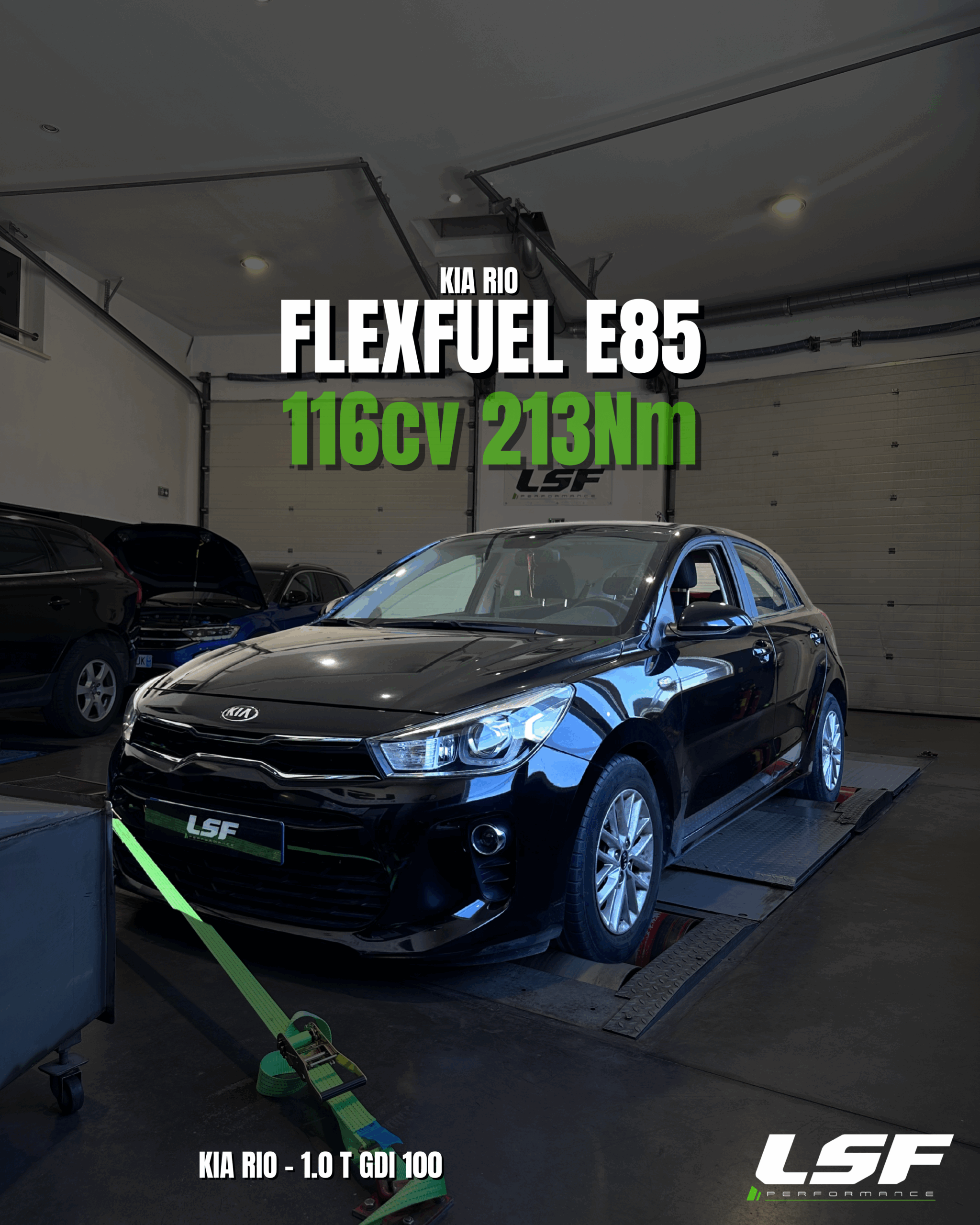 Conversion FlexFuel E85 Kia Rio – Avignon