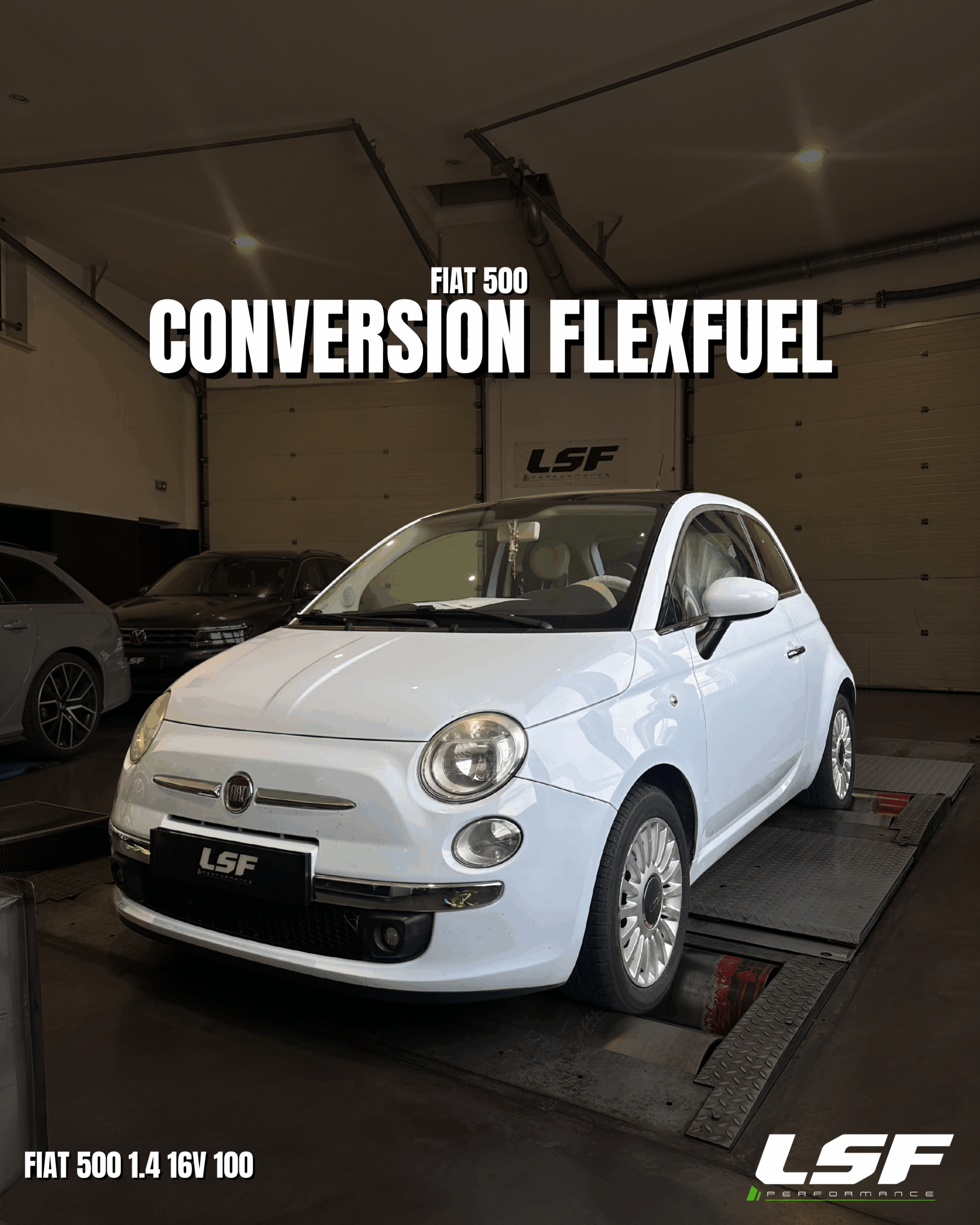 Conversion Ethanol FIAT 500