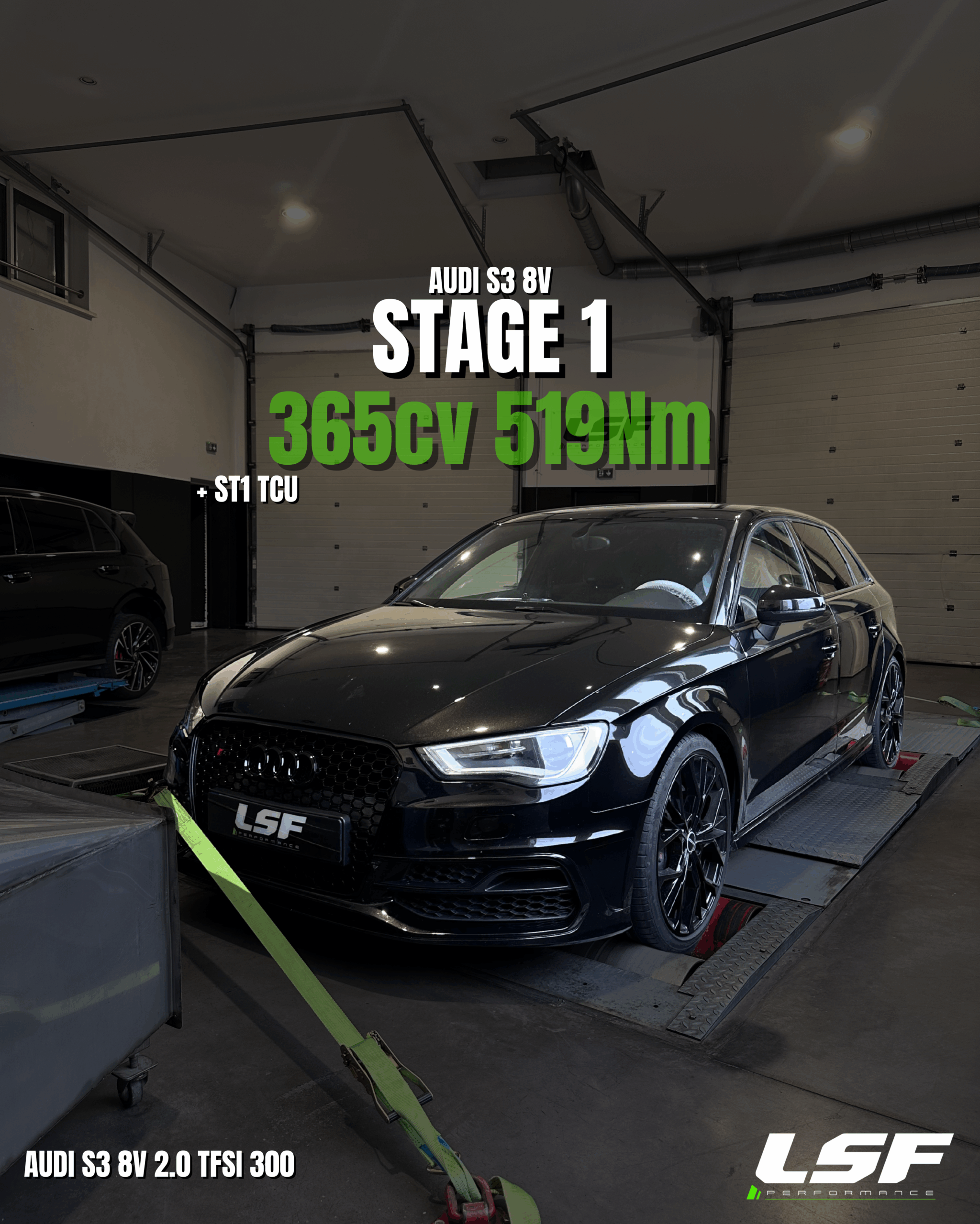 Reprogrammation stage 1  moteur + boite – Audi S3 – Saint Remy de Provence