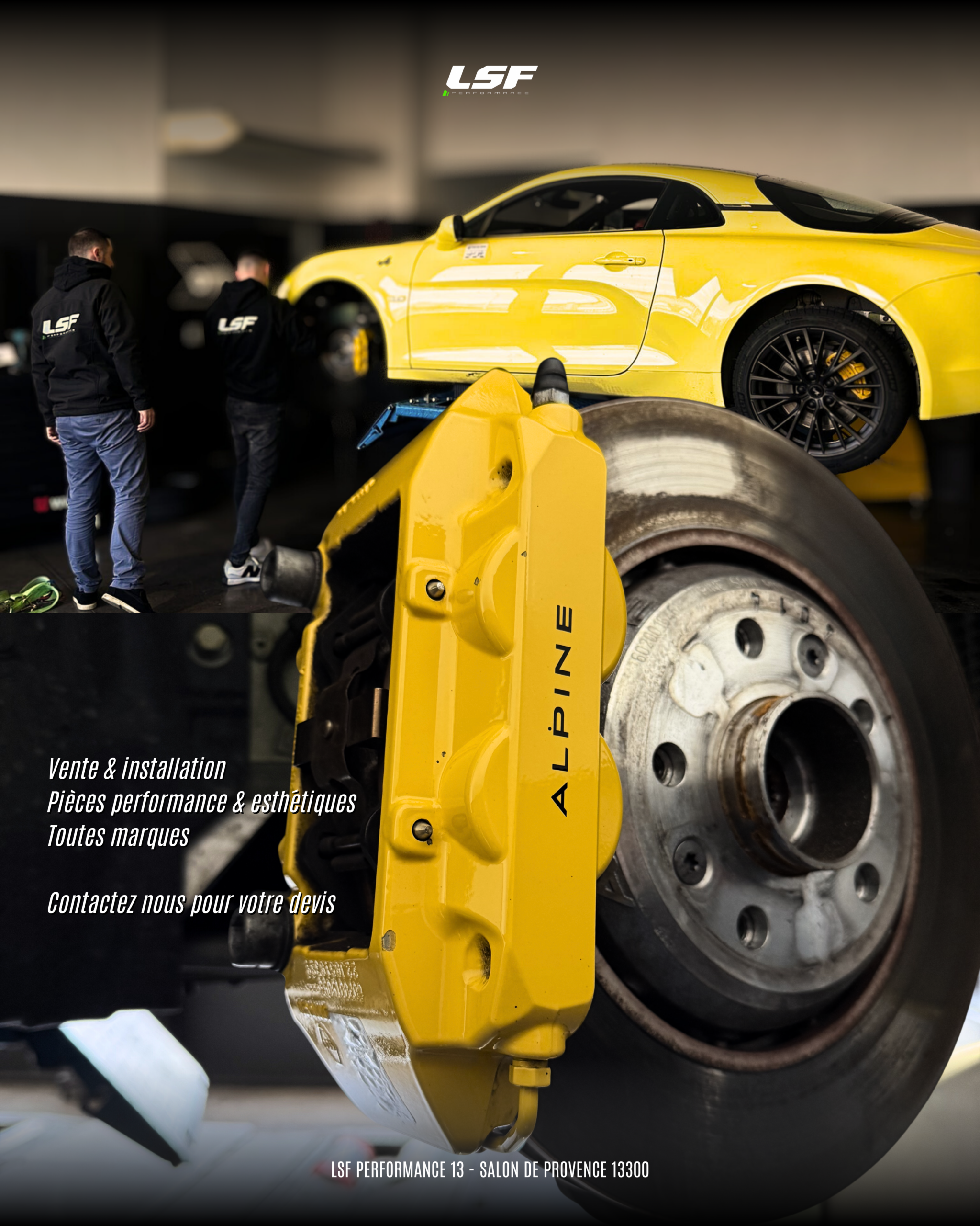 Echappement Evox + déflecteurs freinage- Alpine A110 S – Bouches du Rhone