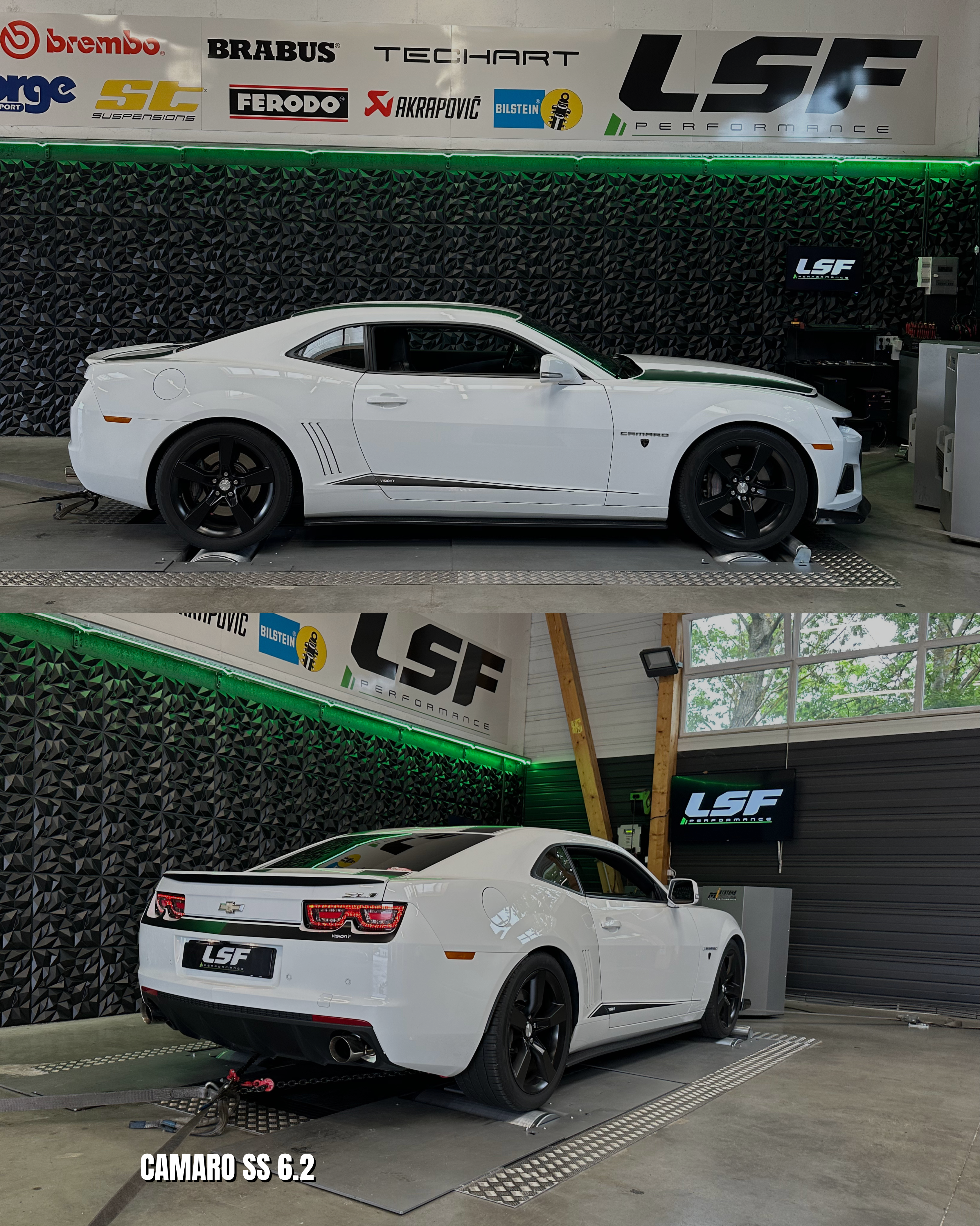 reprogrammation moteur sur-mesure sur cette camard SS 6.2 dans notre centre LSF Performance à Sciez près de Evian les Bains 