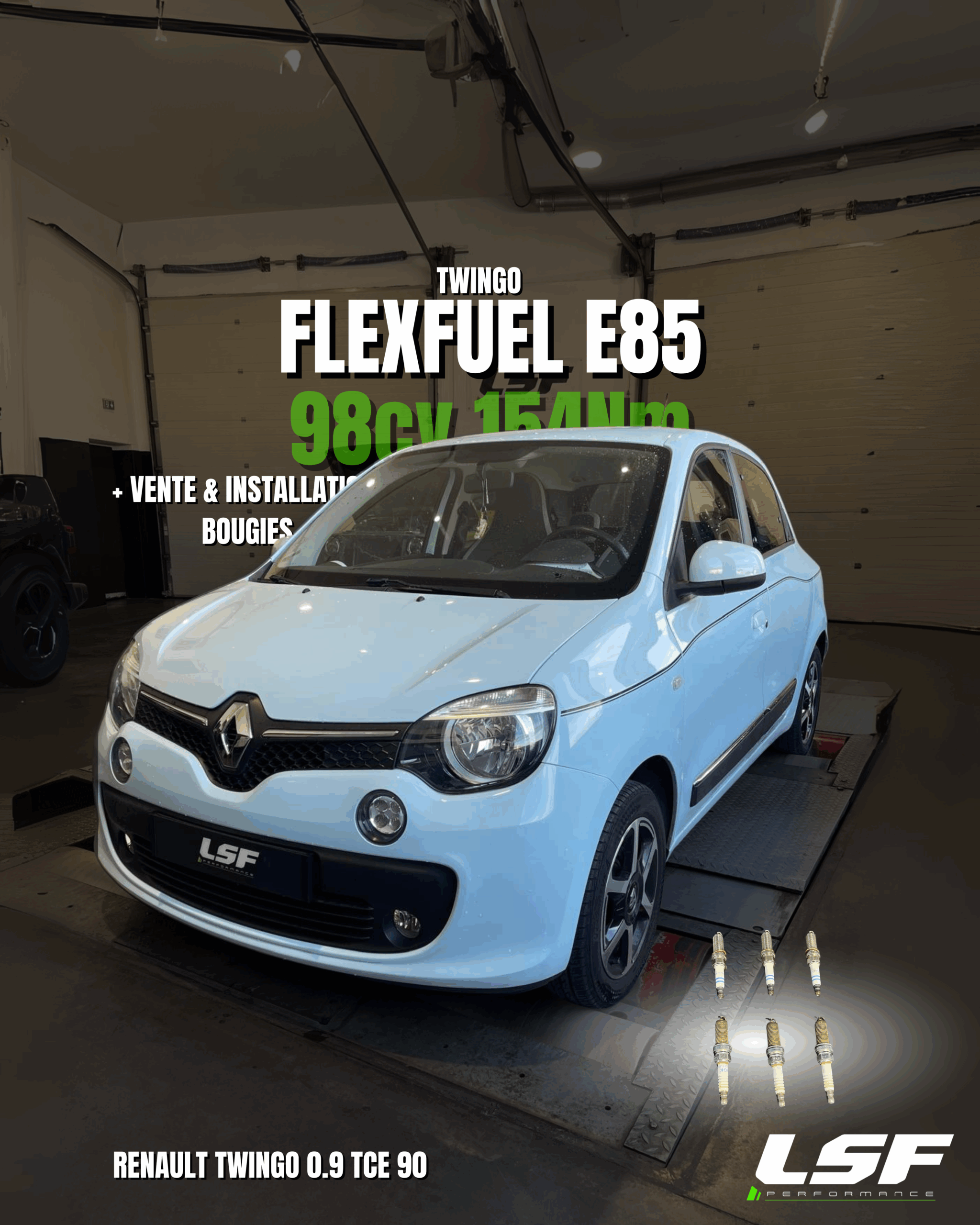 Conversion FlexFuel E85 Renault Twingo – Aix en Provence