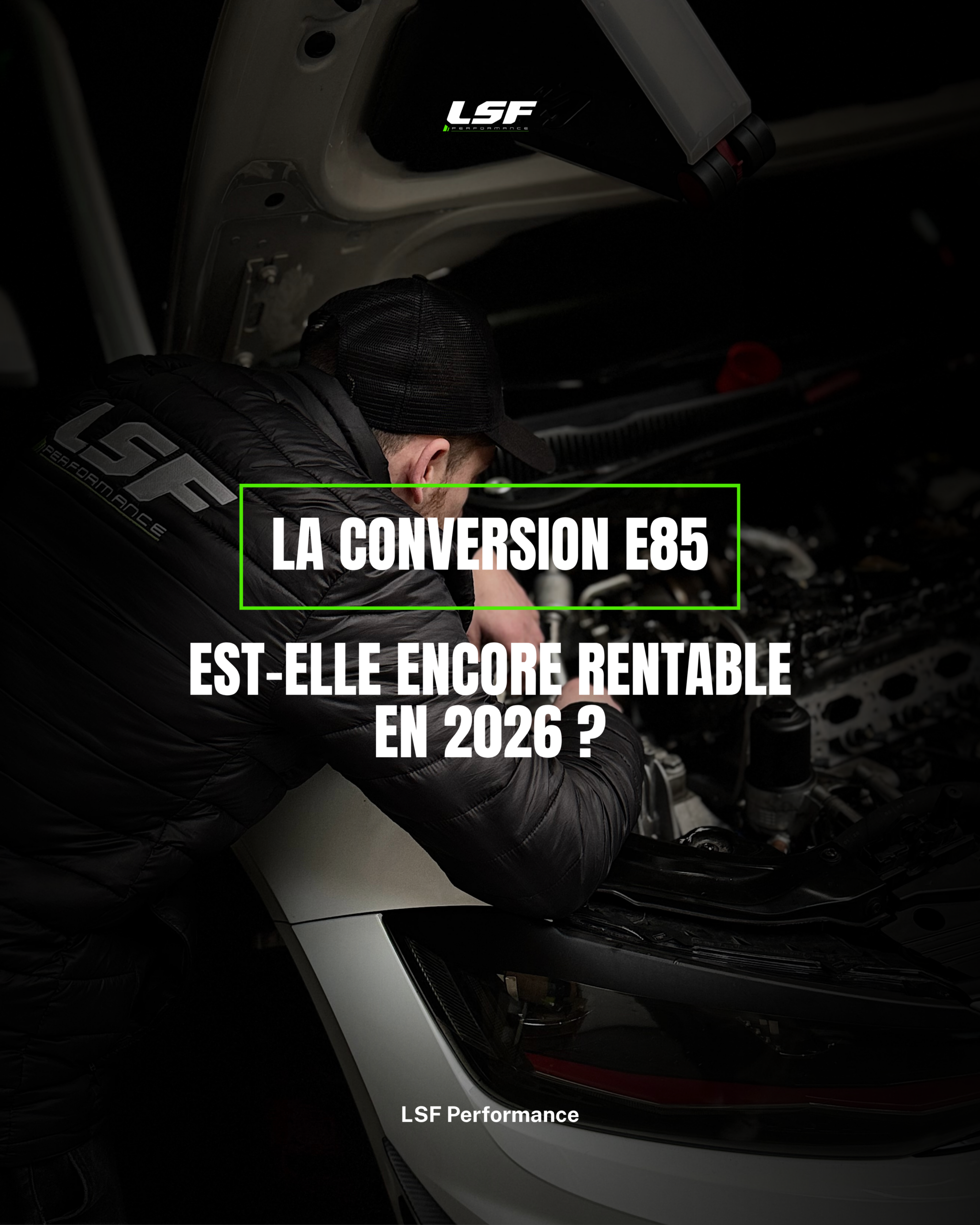 Conversion E85 rentable en 2026 : calcul complet