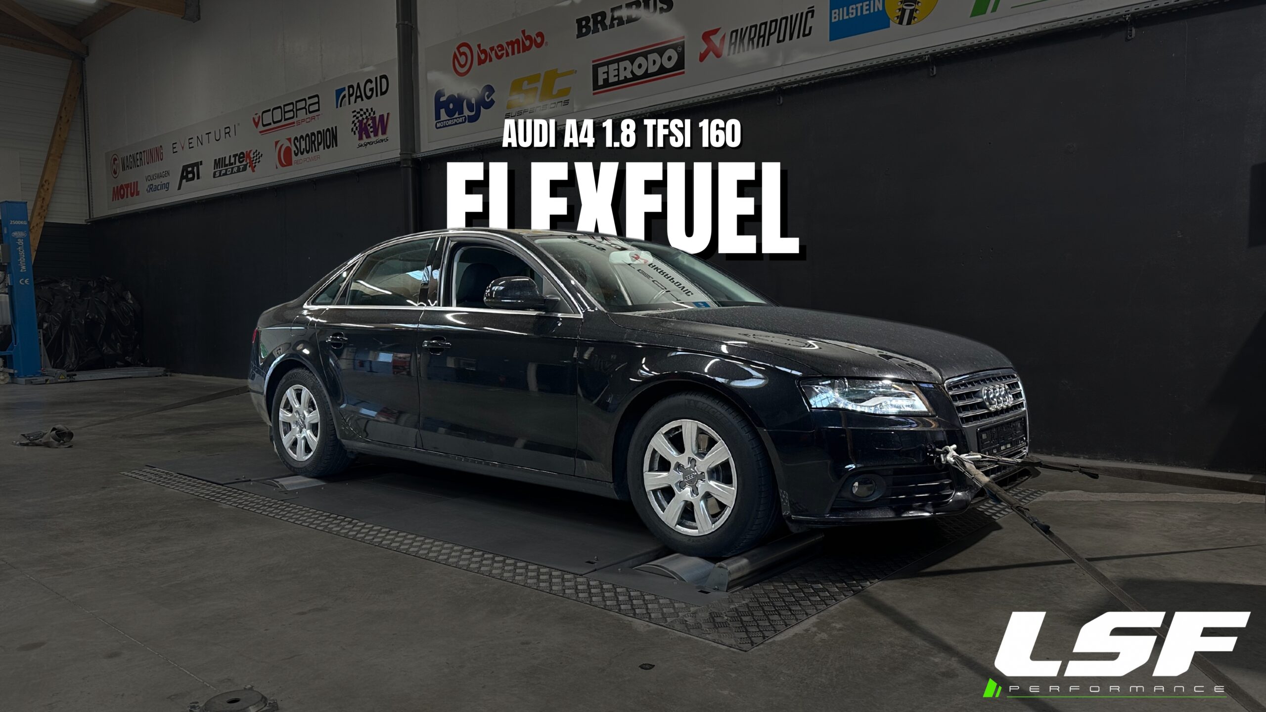 Conversion FlexFuel E85 sur Audi A4 1.8 TFSI – 160 cv à Sciez, Haute-Savoie (74)