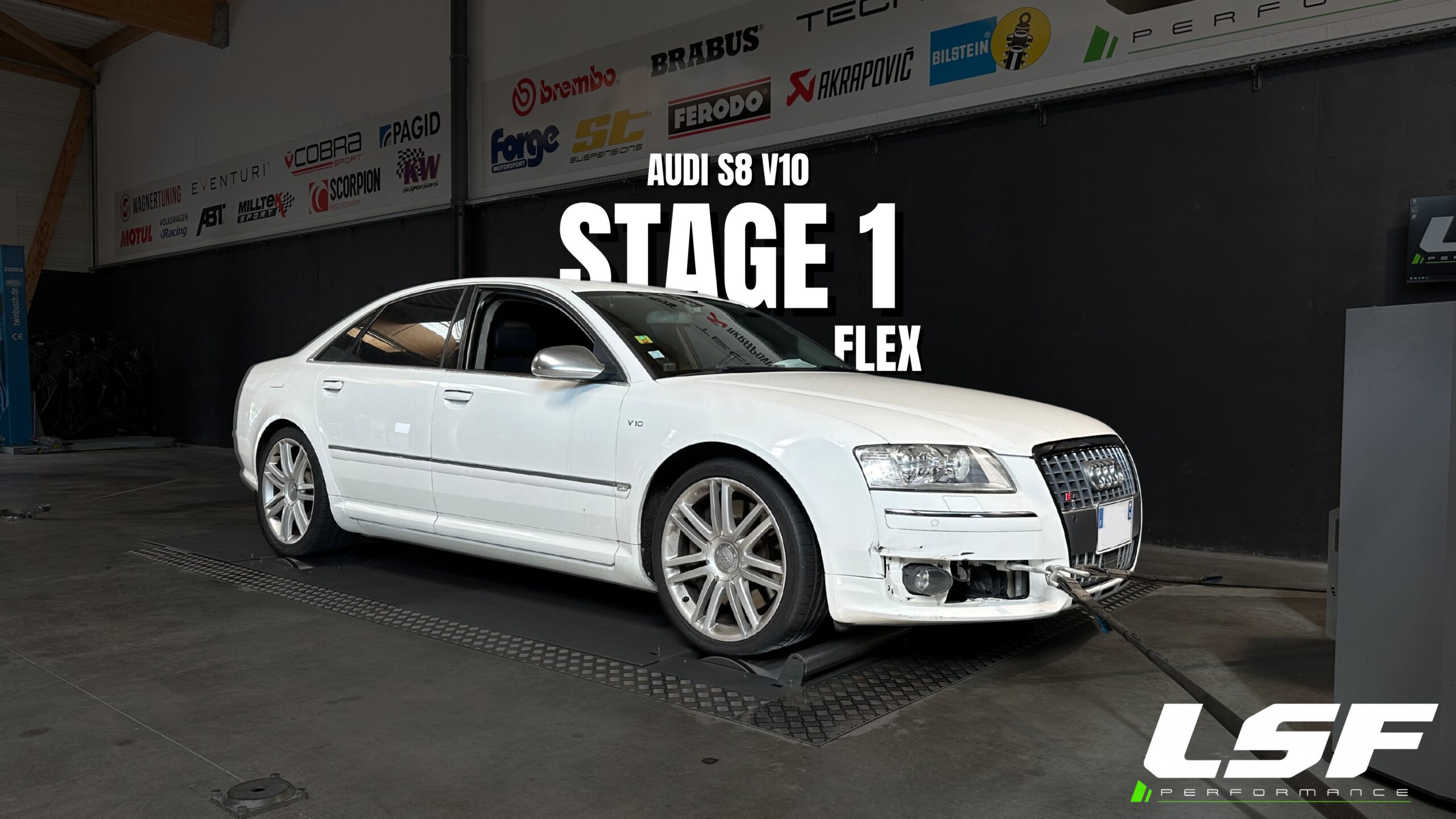 Stage 1 FlexFuel E85 LSF - Audi S8 V10