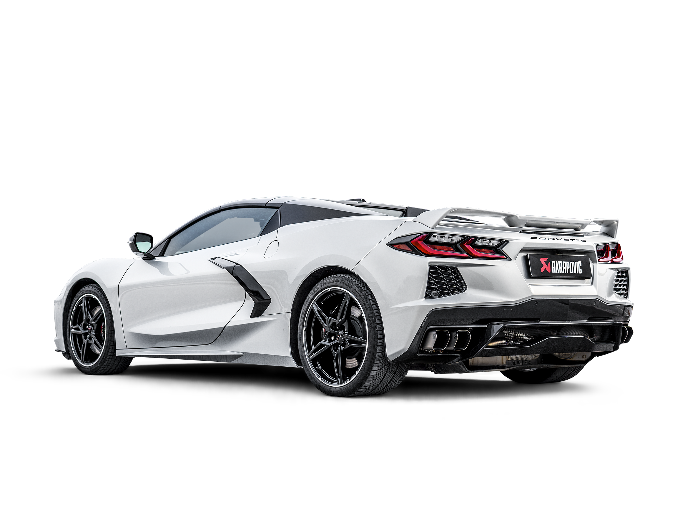 CHEVROLET Corvette Stingray C8 – Echappement Akrapovic Titane – Salon de Provence