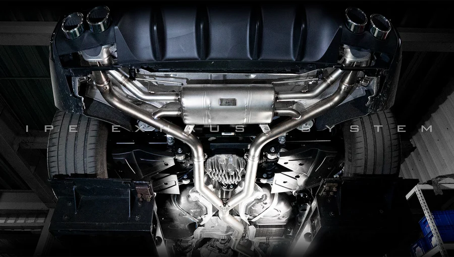 Echappement IPE TITANE pour les nouvelles Mercedes Benz GLE53 AMG - LSF Performance 13