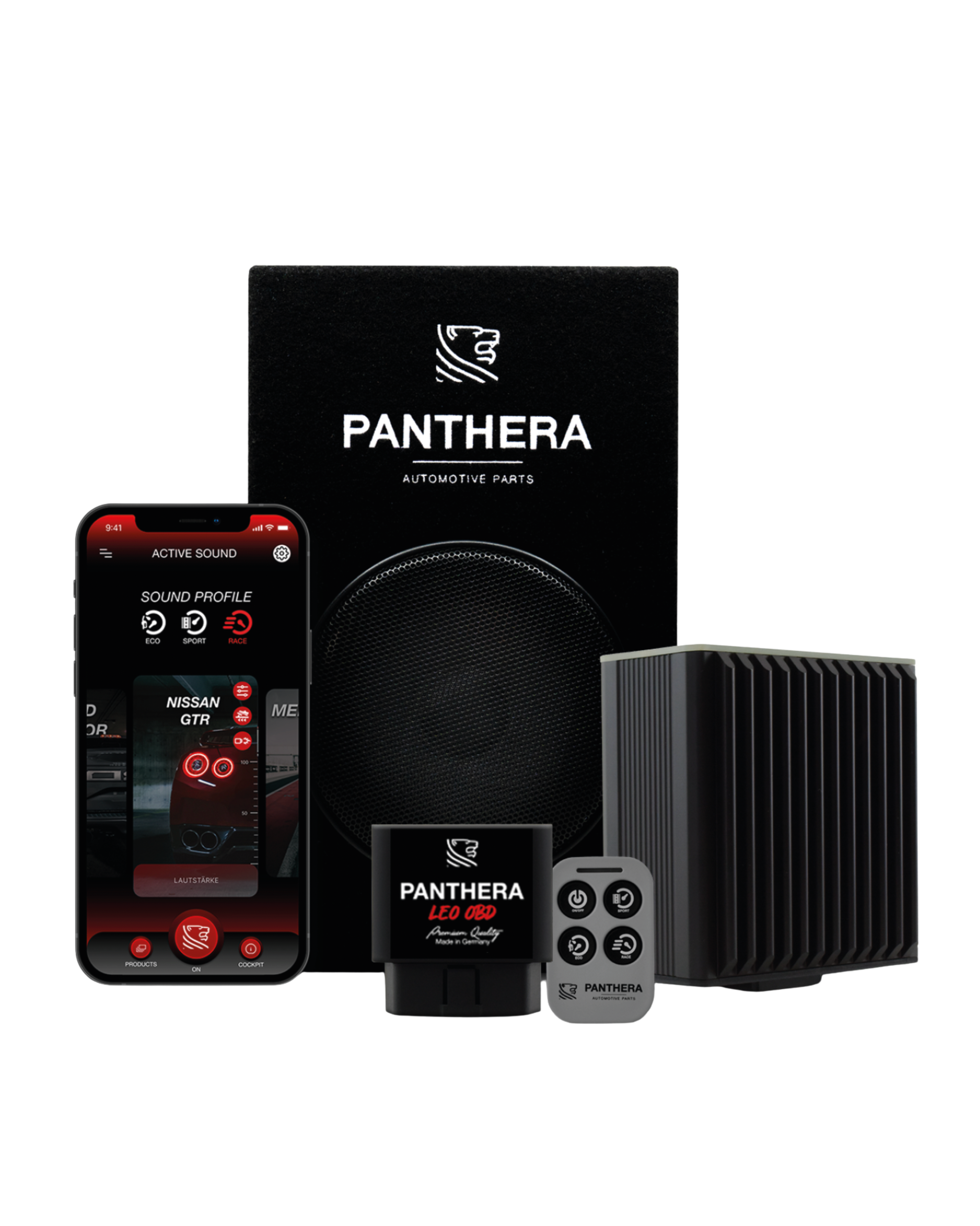 ACTIVE SOUND LEO - KIT COMPLET - LEO ACTIVE INCAR SOUND
