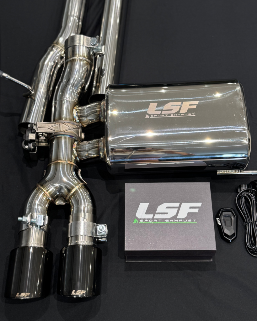 LSF Exhaust - AUDI Catback clapet S6/S7 C8 2020>2021 2.9T