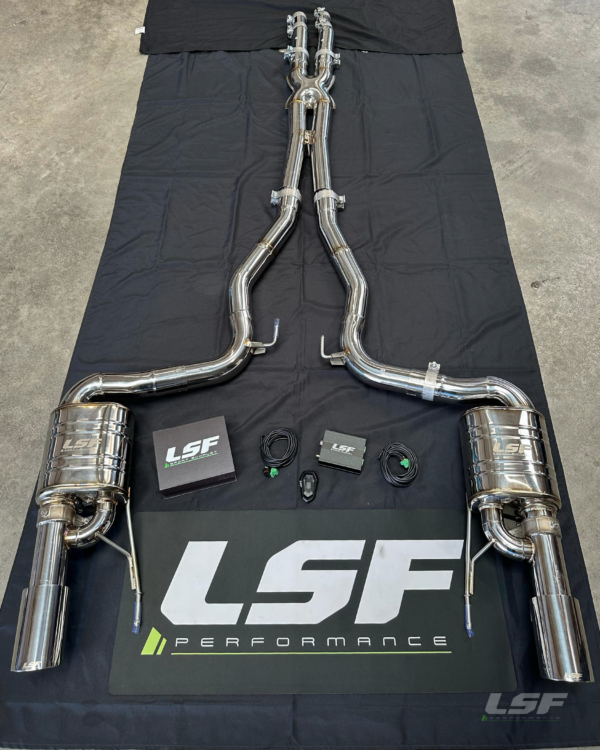 LSF Exhaust - AUDI Catback clapet S8 D4 2013>2017 4.0 V8