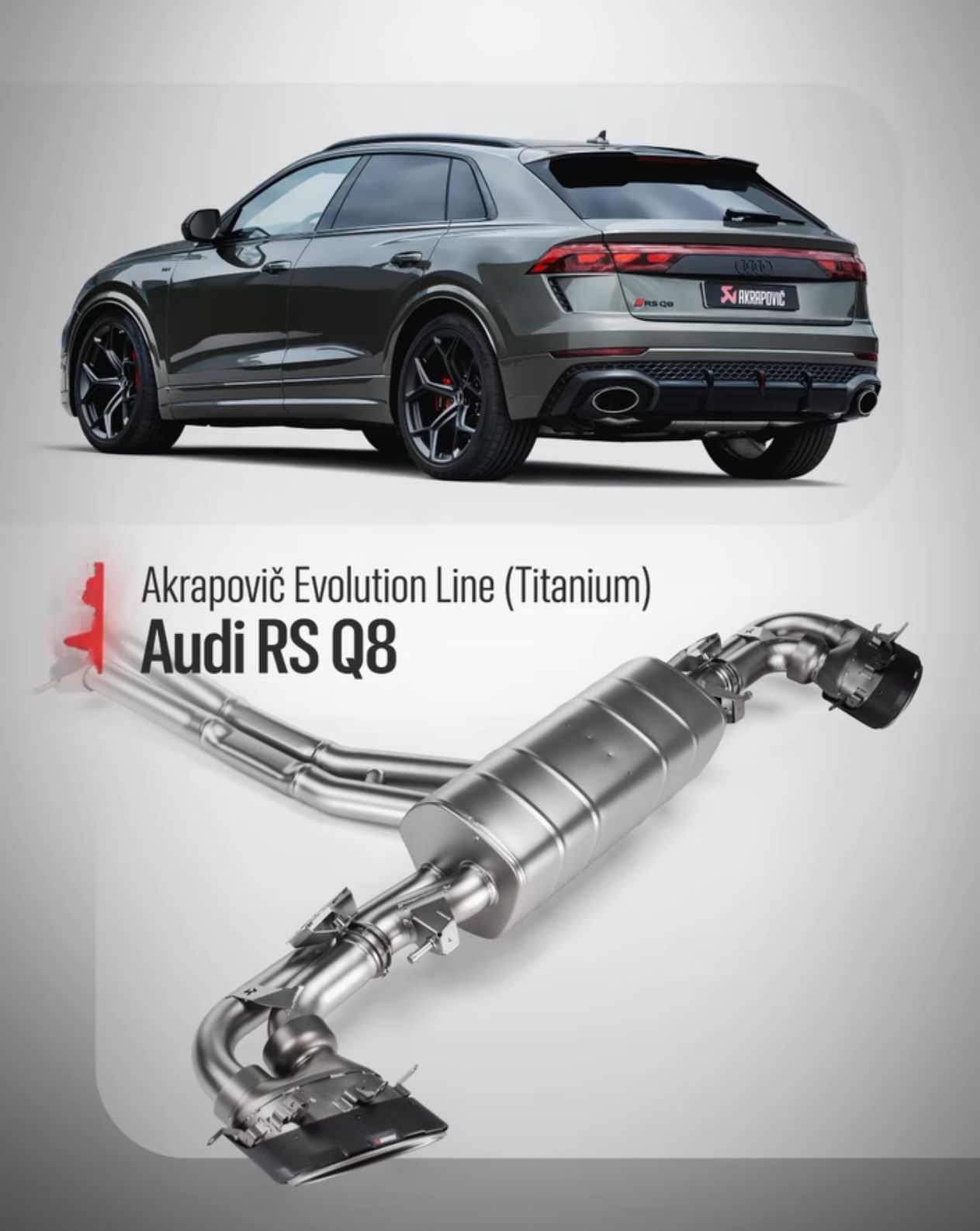 Echappement Titane Akrapovic pour Audi RS Q8 - LSF Performance 13