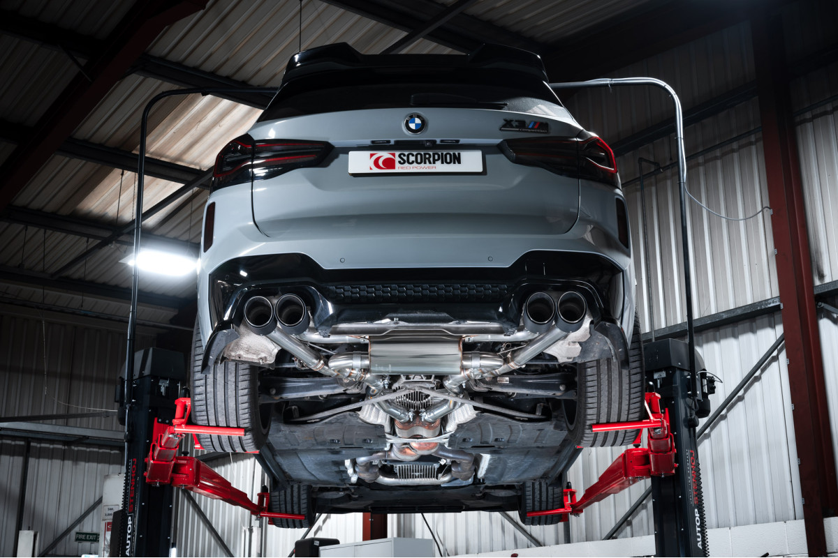BMW X3M LCI Compétition – Echappement Scorpion – Istre