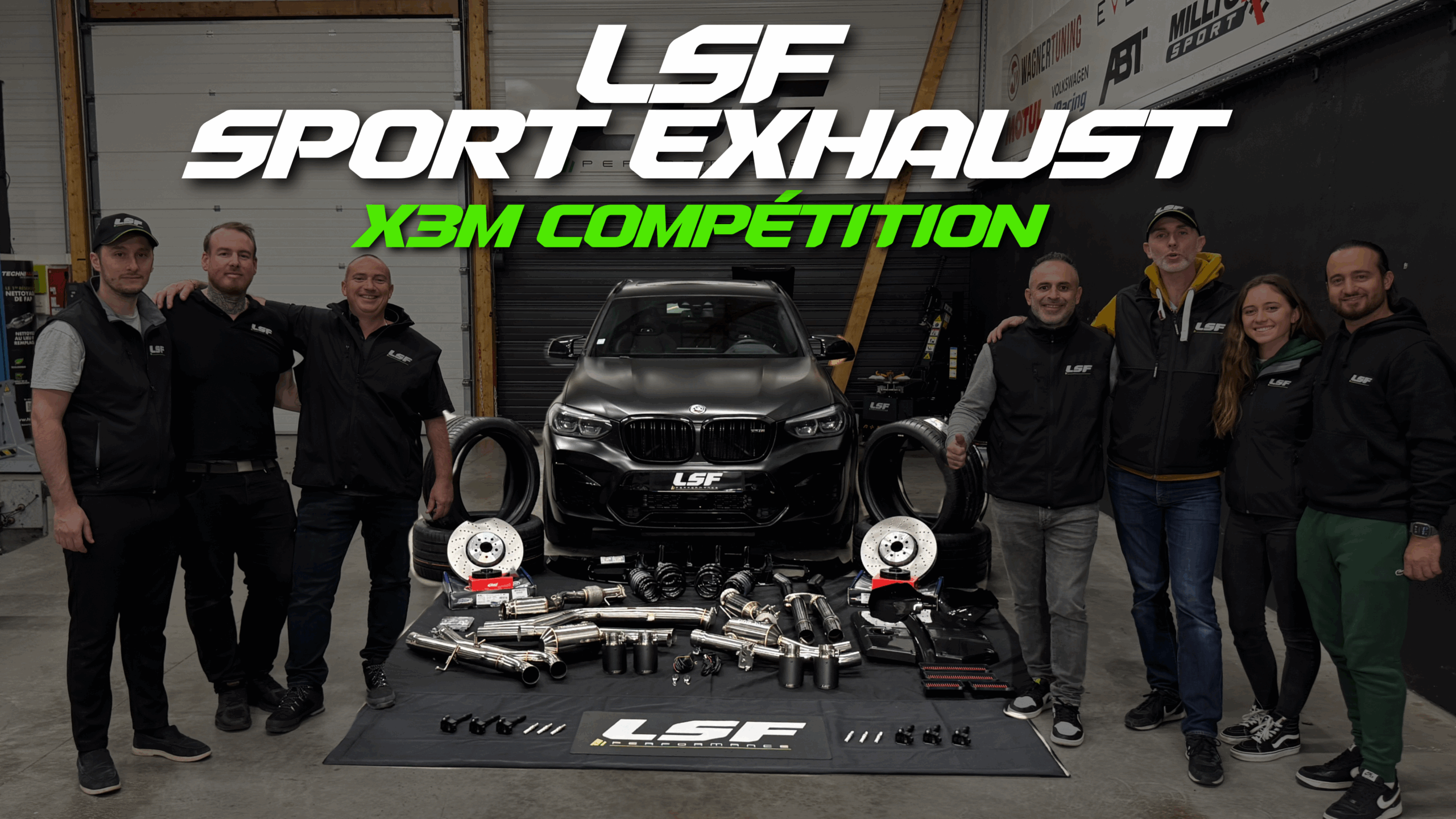 Ligne complète LSF – BMW X3M Compétition – Haute Savoie
