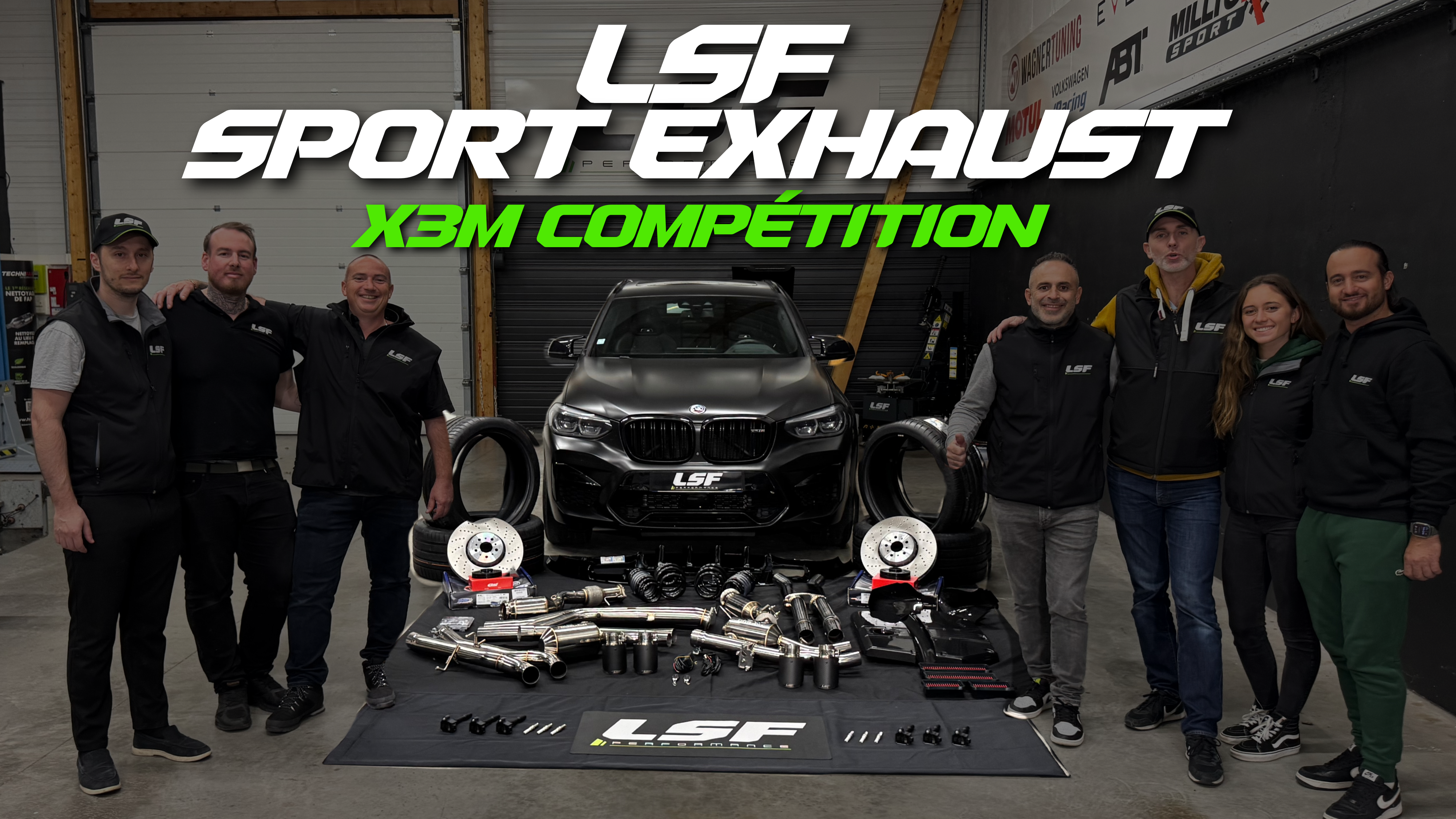 Installation d’une ligne complète inox LSF Exhaust sur BMW X3M Compétition chez LSF Performance 74 (Sciez-sur-Léman, Haute-Savoie) et LSF Performance 13 (Salon-de-Provence, Bouches-du-Rhône). Conçue pour le moteur S58 3.0L biturbo de 510 chevaux, la ligne complète sport améliore le flux d’échappement, optimise les performances moteur et offre une sonorité plus sportive, profonde et agressive. Nos centres spécialisés, équipés de bancs de puissance 4x4 et 2RM, assurent un montage précis et validé par des résultats mesurés en live tuning. Avec plus de 15 ans d’expérience en préparation moteur, reprogrammation Stage 1 à 3, conversion FlexFuel E85 et installation de pièces performance, LSF Performance est la référence pour les passionnés de BMW et de véhicules hautes performances. 📍 Disponibilité dans nos deux centres : LSF Performance 74, proche d’Évian, Thonon, Annemasse et Genève (clients Haute-Savoie et Suisse voisine) LSF Performance 13, situé à Salon-de-Provence, accessible depuis Marseille, Aix et Avignon 👉 Offrez à votre BMW X3M Compétition une ligne complète inox haut de gamme et découvrez la différence LSF Performance : optimisation réelle, sonorité sportive et qualité garantie.