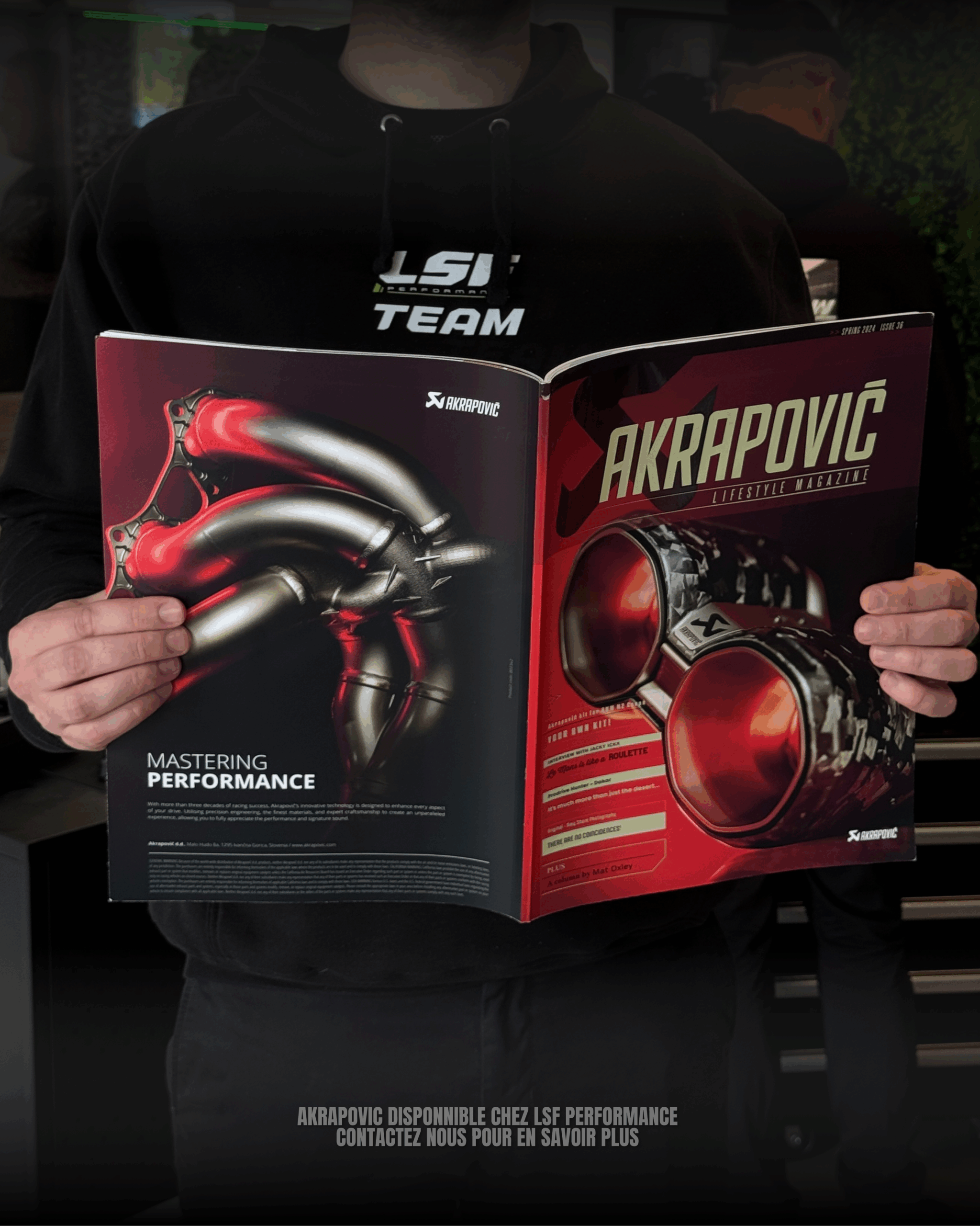 Akrapovic désormais disponible chez LSF Performance