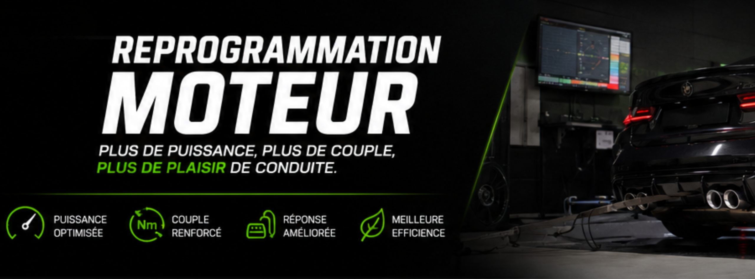 Découvrez la reprogrammation moteur sur mesure chez LSF Performance 74 à Sciez, près de Thonon-les-Bains et d’Évian.