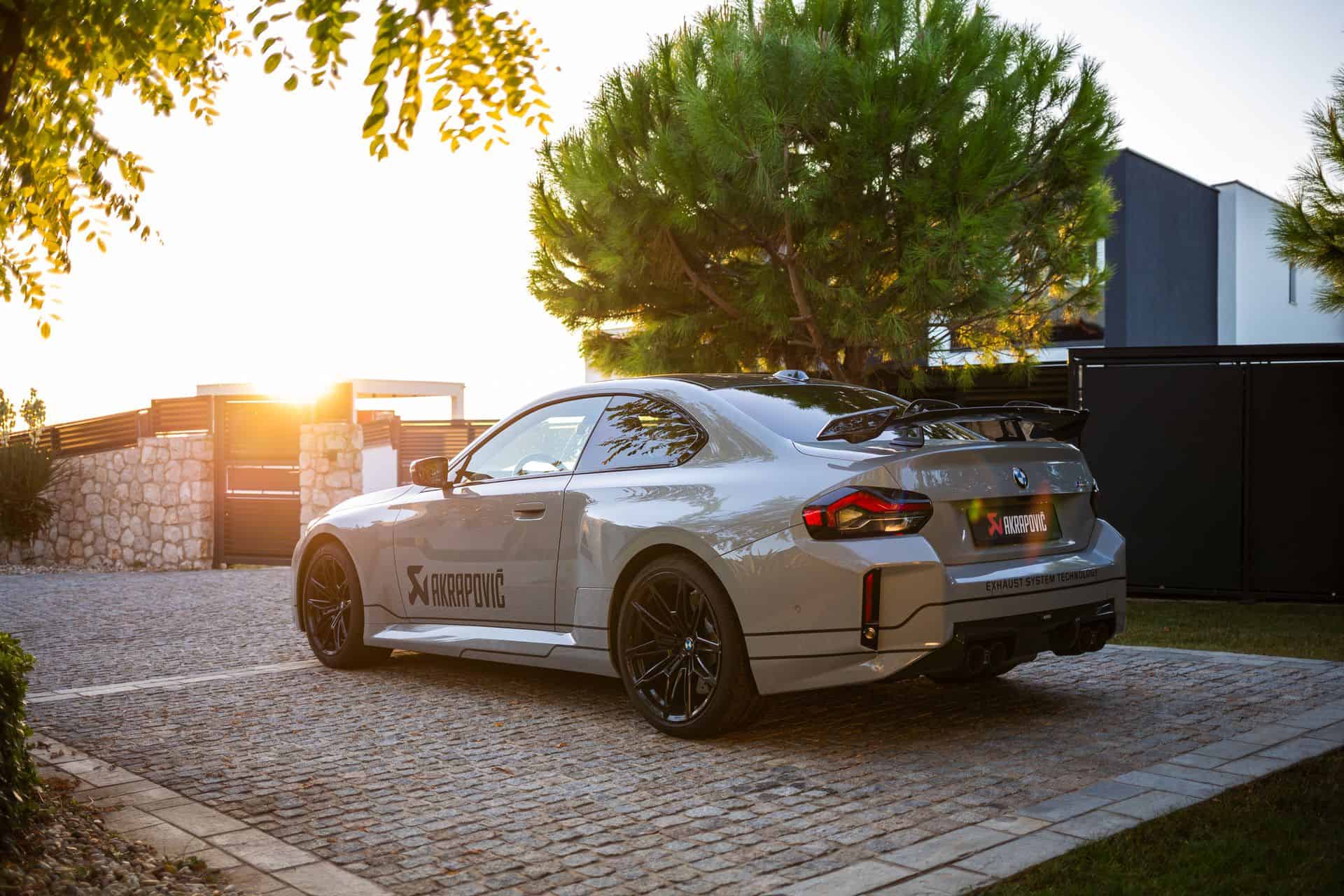 Silencieux arrière - Slip On Titane Akrapovic pour les nouvelles BMW M2 G87 - LSF Performance 13