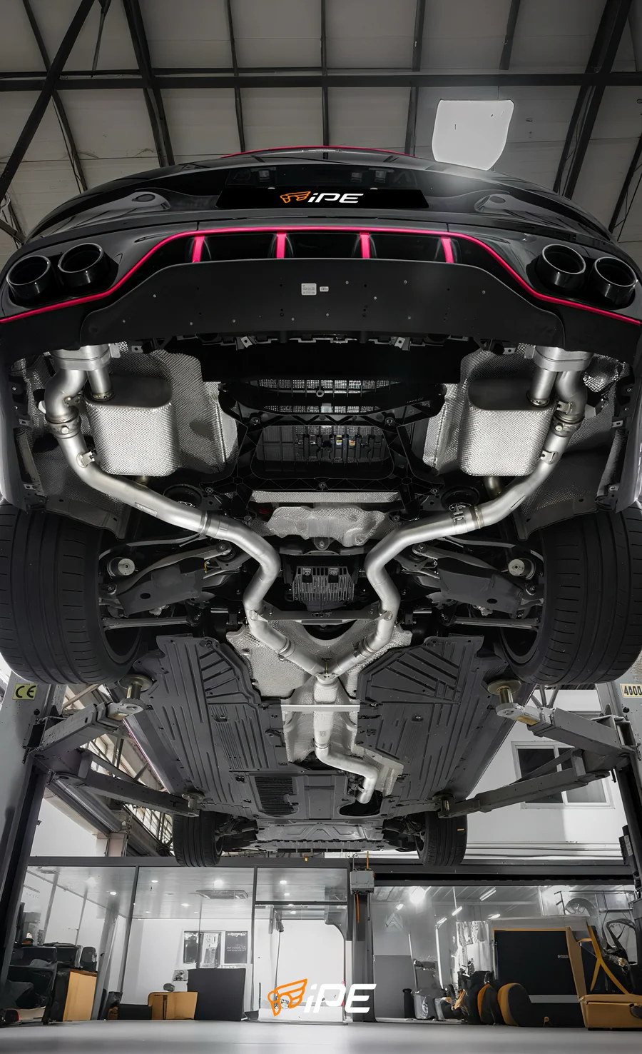 Echappement IPE pour les nouvelles Mercedes Benz CLE53 AMG - LSF Performance 13