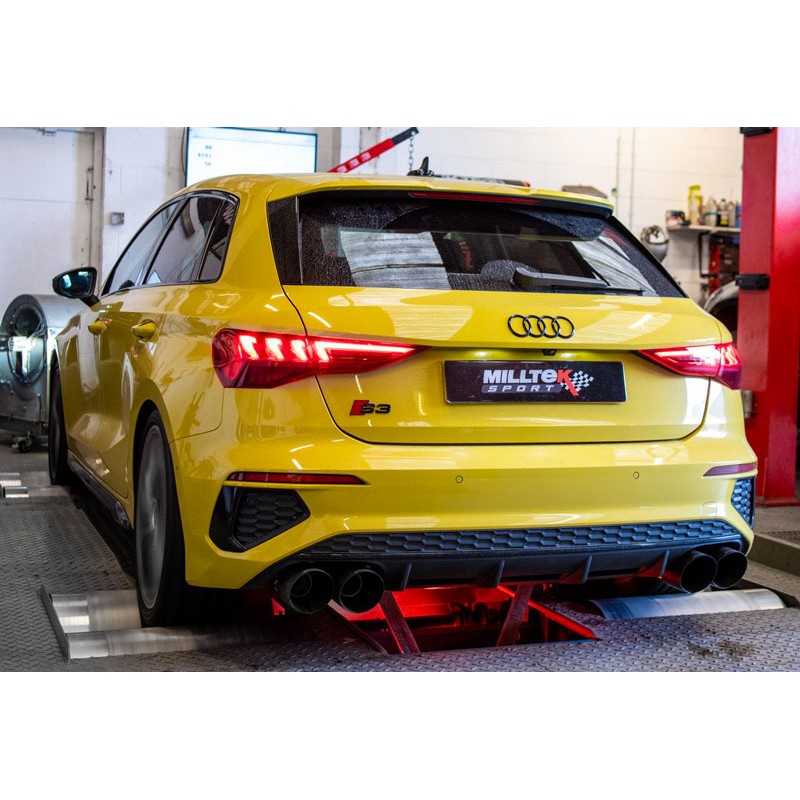 échappement MILLTEK pour les dernière AUDI S3 8Y Sportback 310/333Ch (2020+) - LSF Performance 13 #Audi #LSF13 #MILLTEK #S3